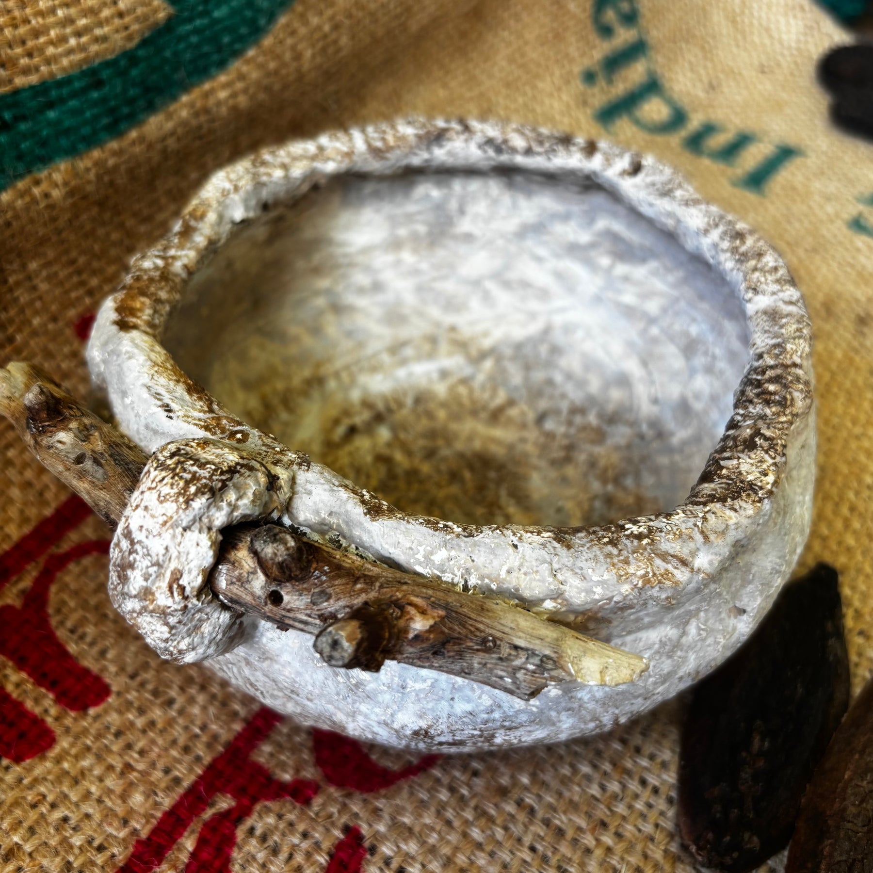 Earthy branch bowl