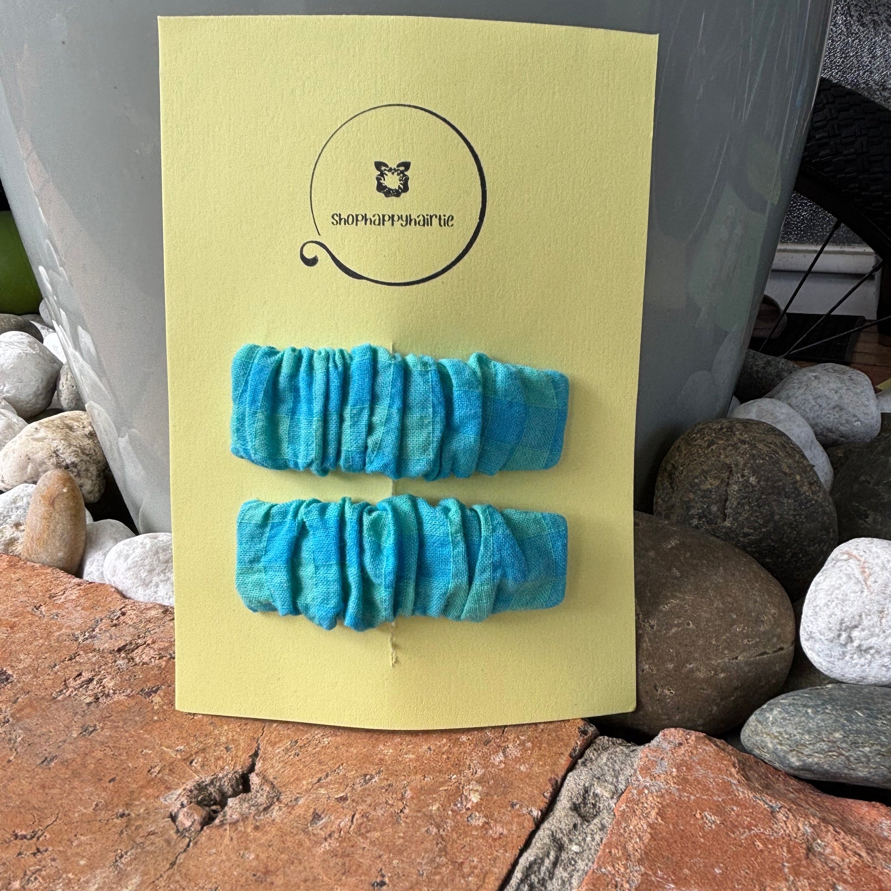 Handmade Ruffle Hair Clips