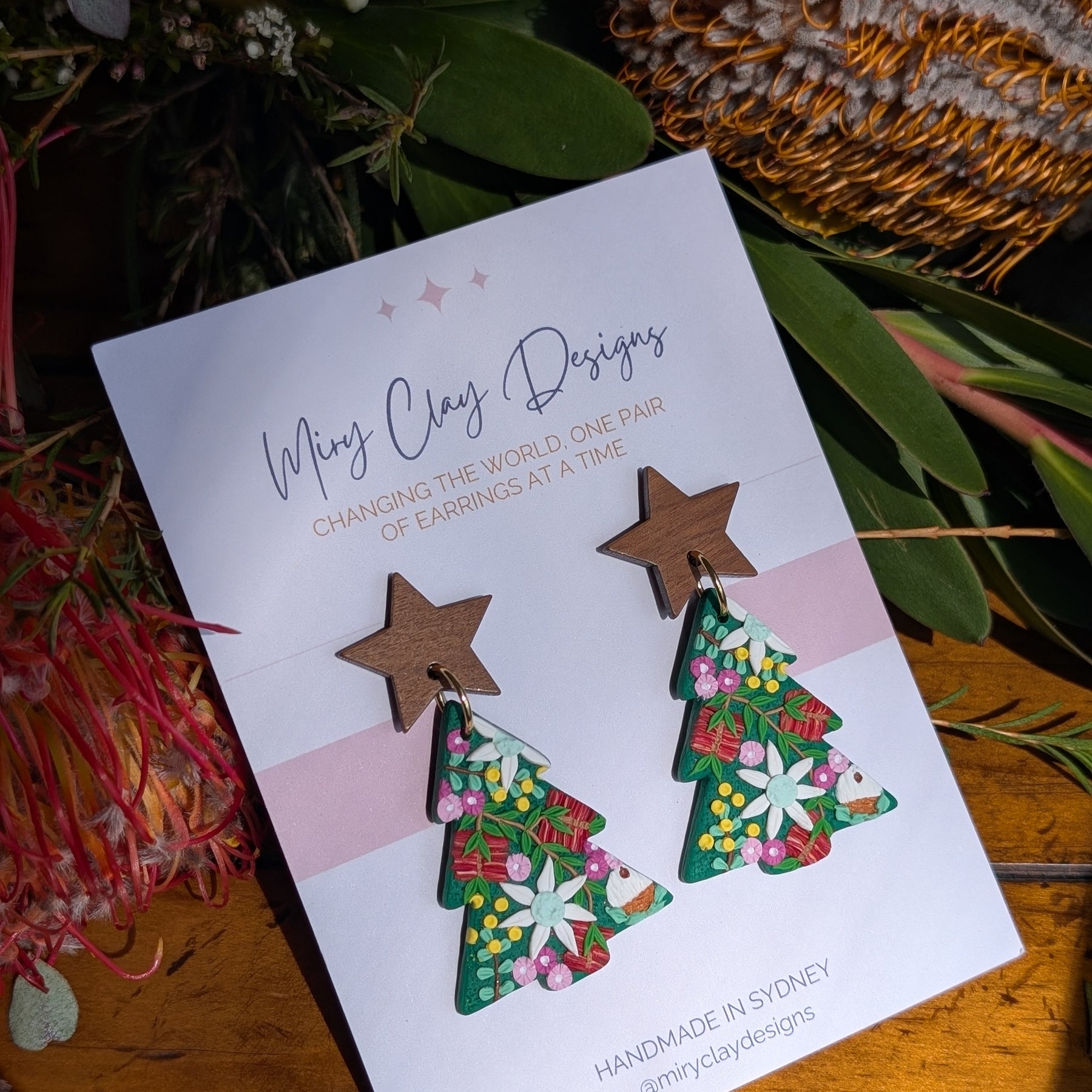 PRE-ORDER Native Australian Flower Christmas Trees
