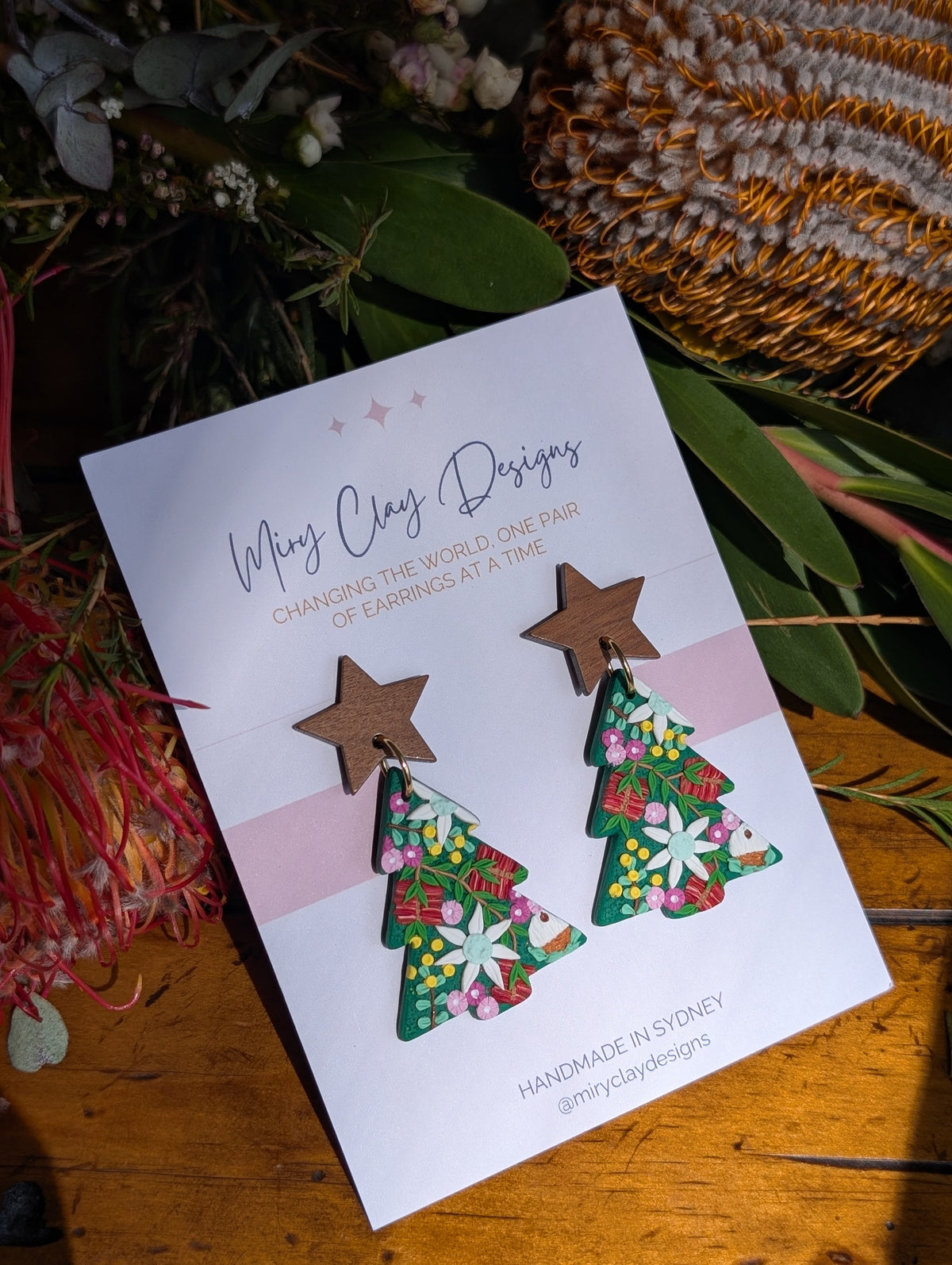 PRE-ORDER Native Australian Flower Christmas Trees