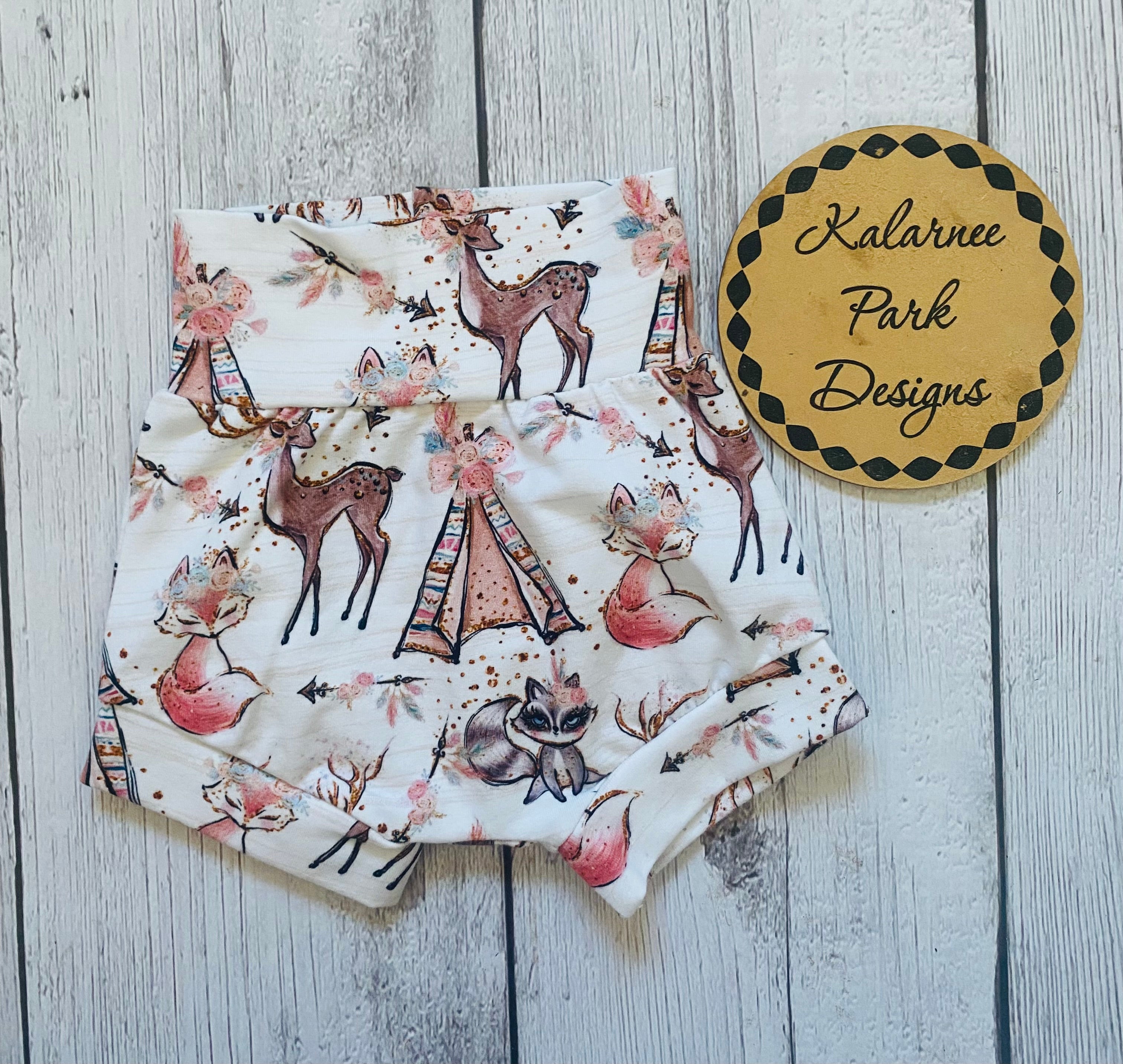 Baby Girls Pants/ Bummies Nappy Cover Pants Size 3mths-18mths Various Prints