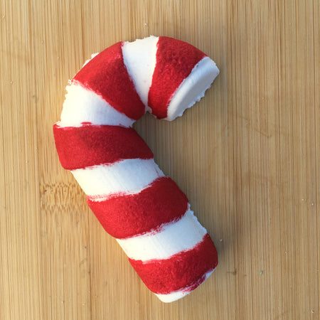 Candy Cane Bath Bombs