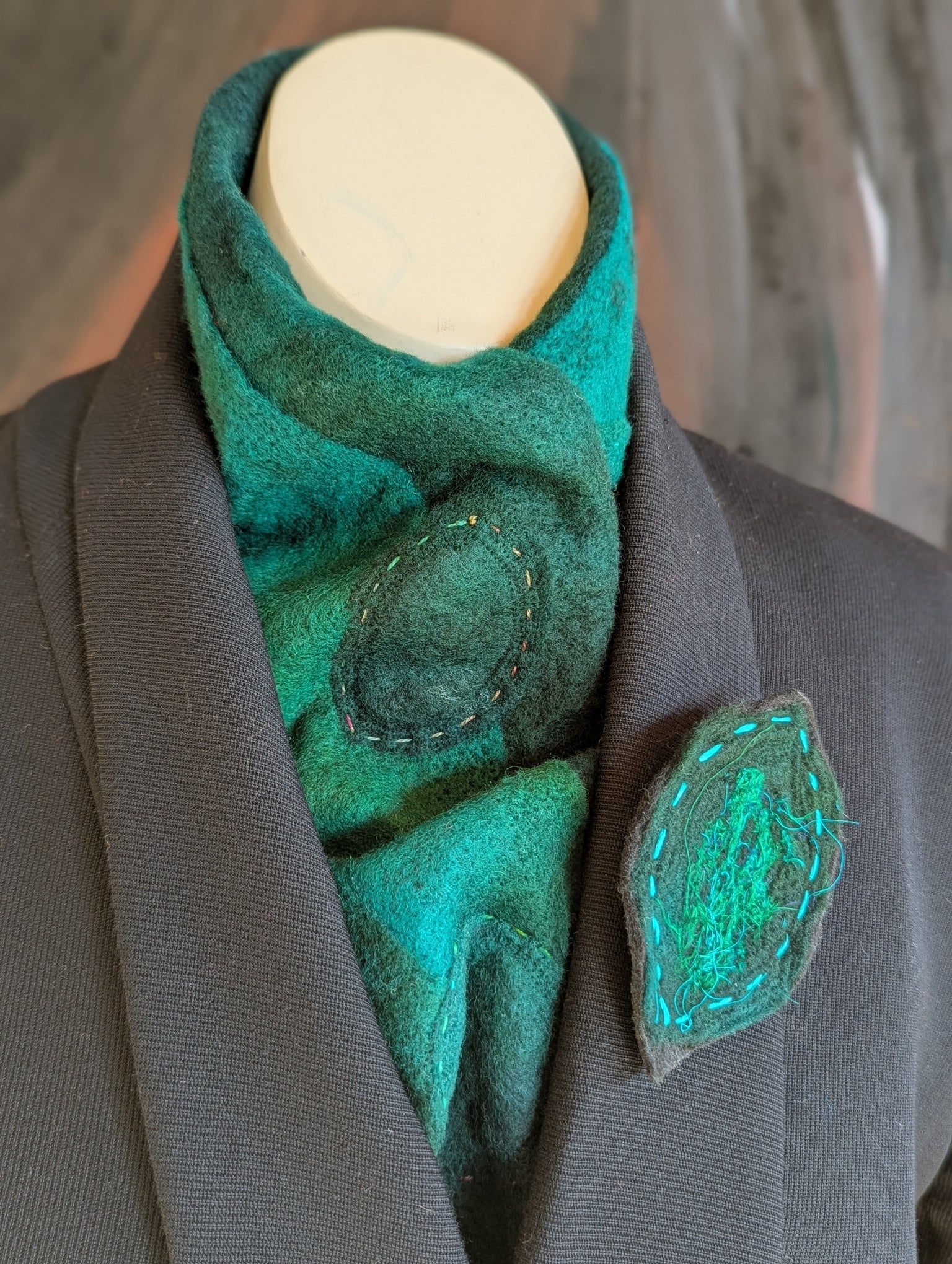 Neck Warmer - Emerald