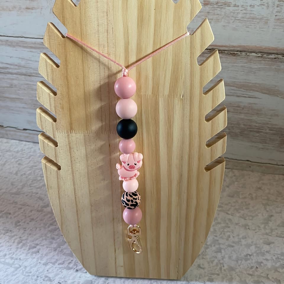 Farm Animal Silicone Lanyards