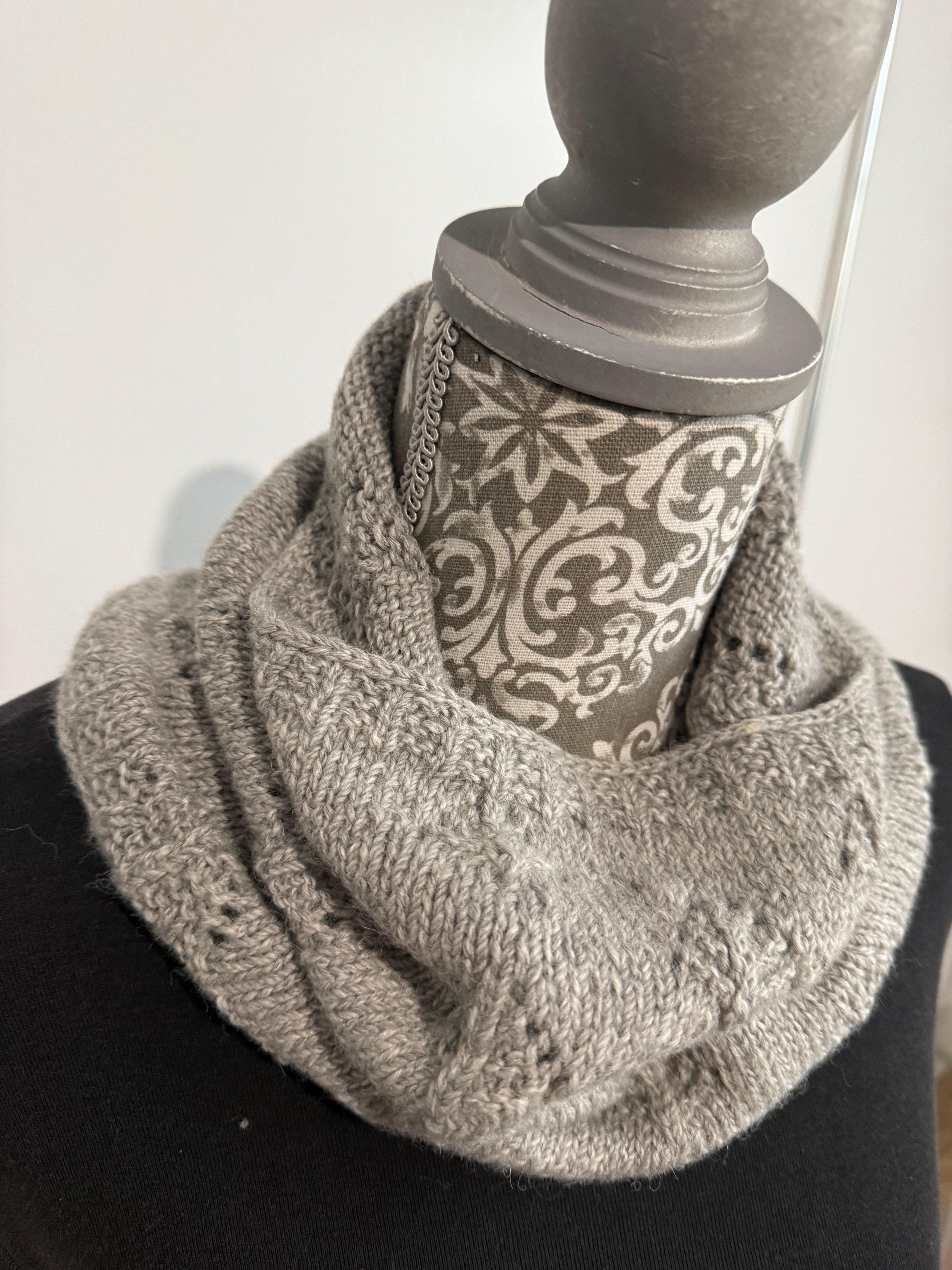 Norfolk Pines Cowl in Grey