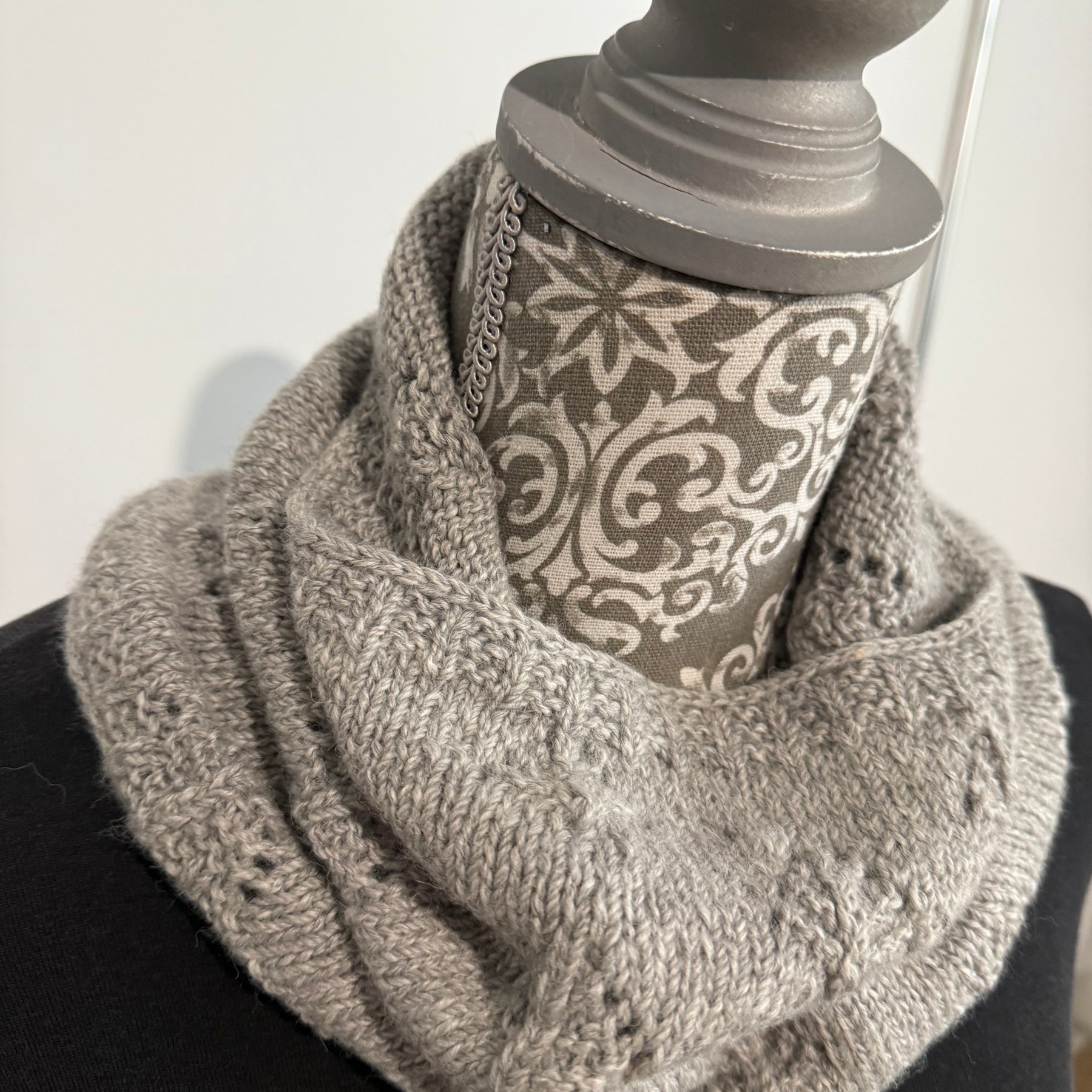 Norfolk Pines Cowl in Grey