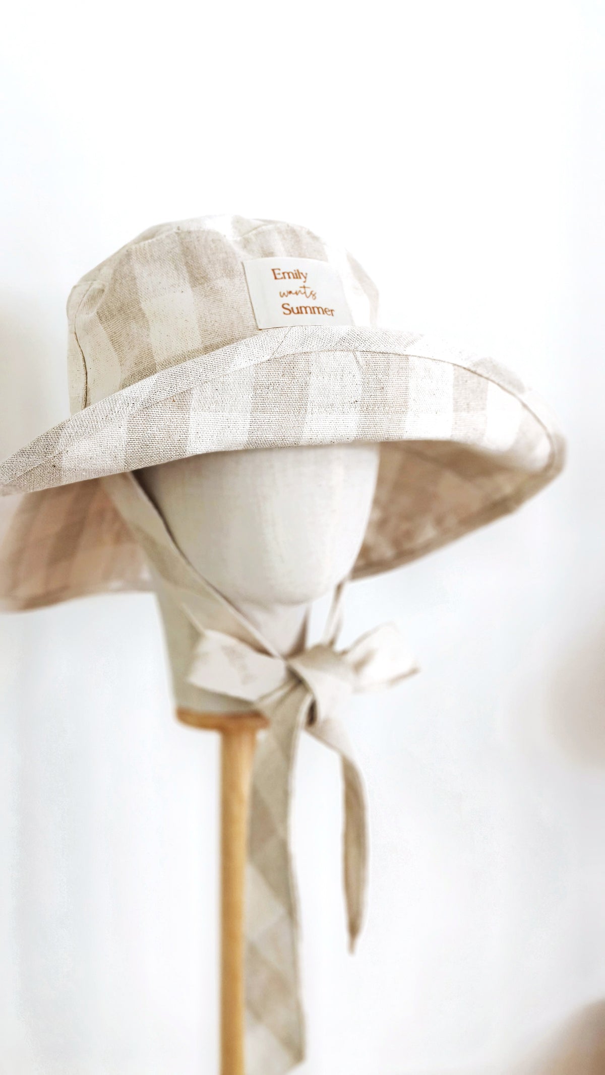 Adult Wide Brim Cotton Summer Sun Hat