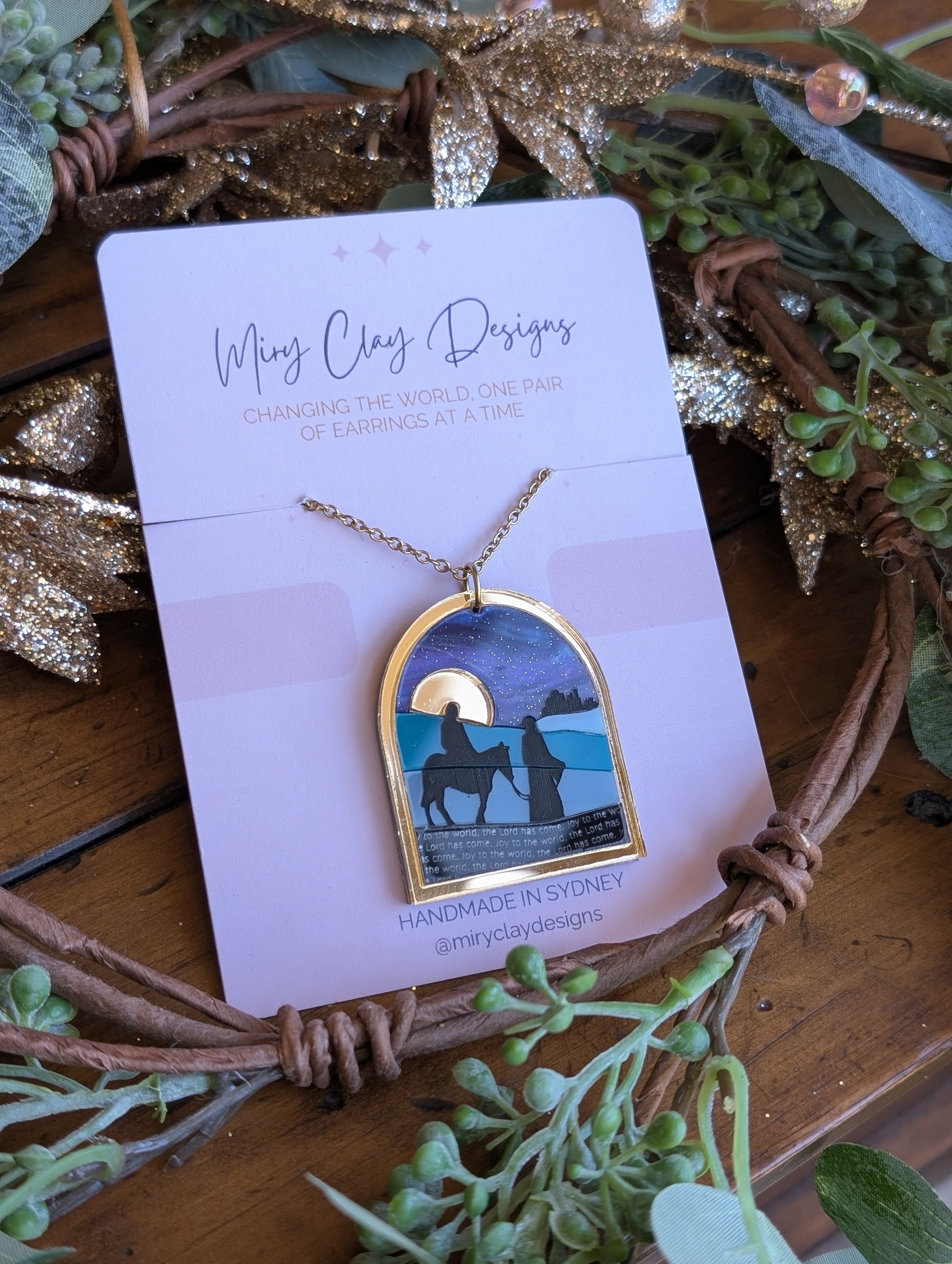 Joy to the World Necklace