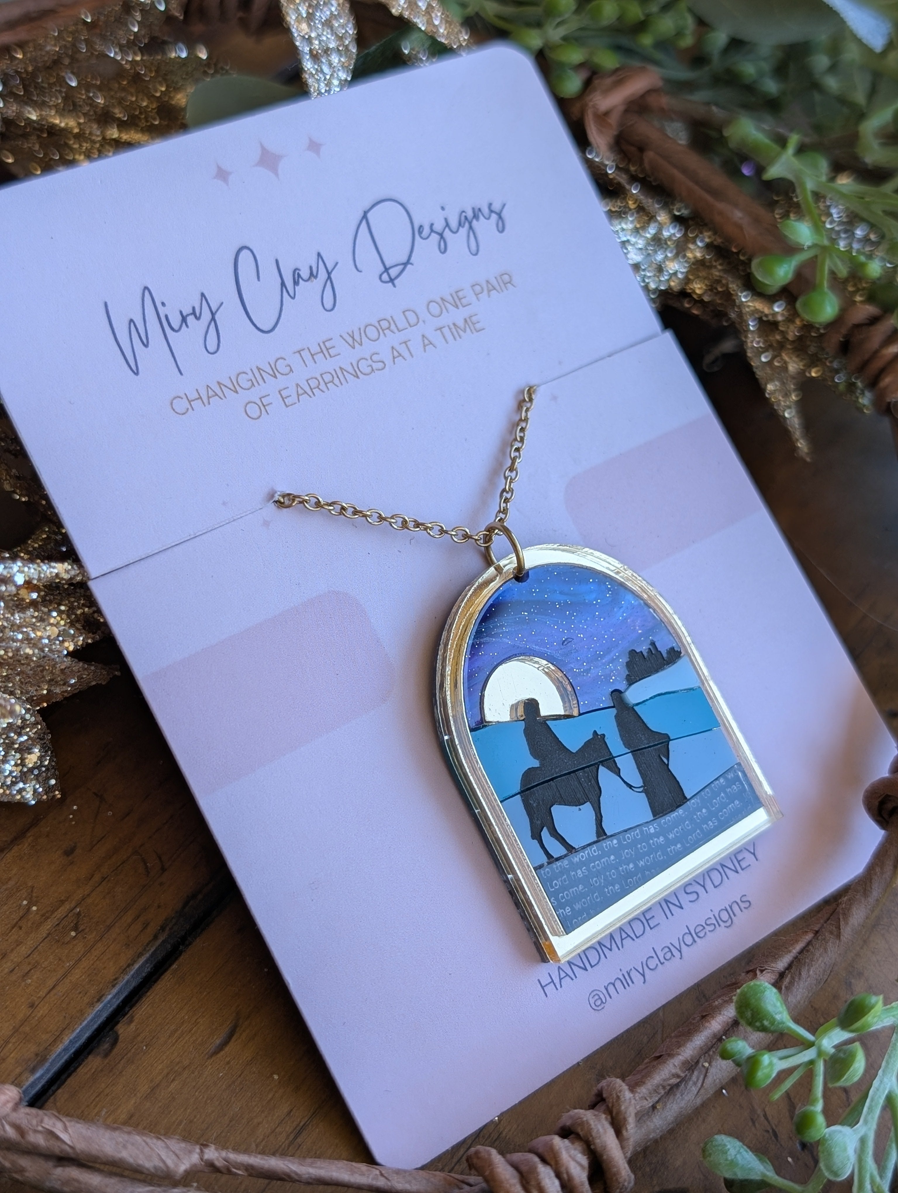 Joy to the World Necklace