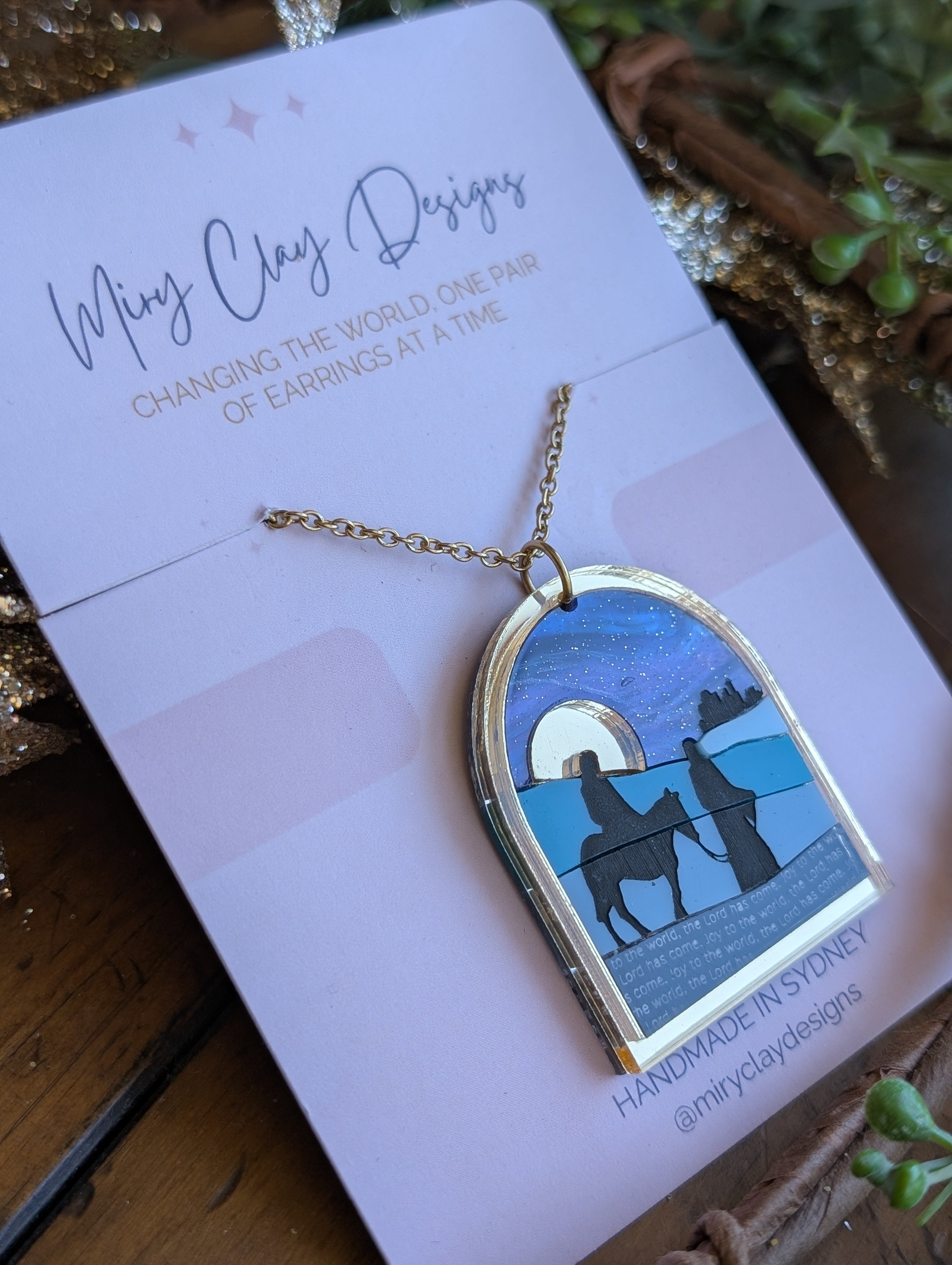 Joy to the World Necklace