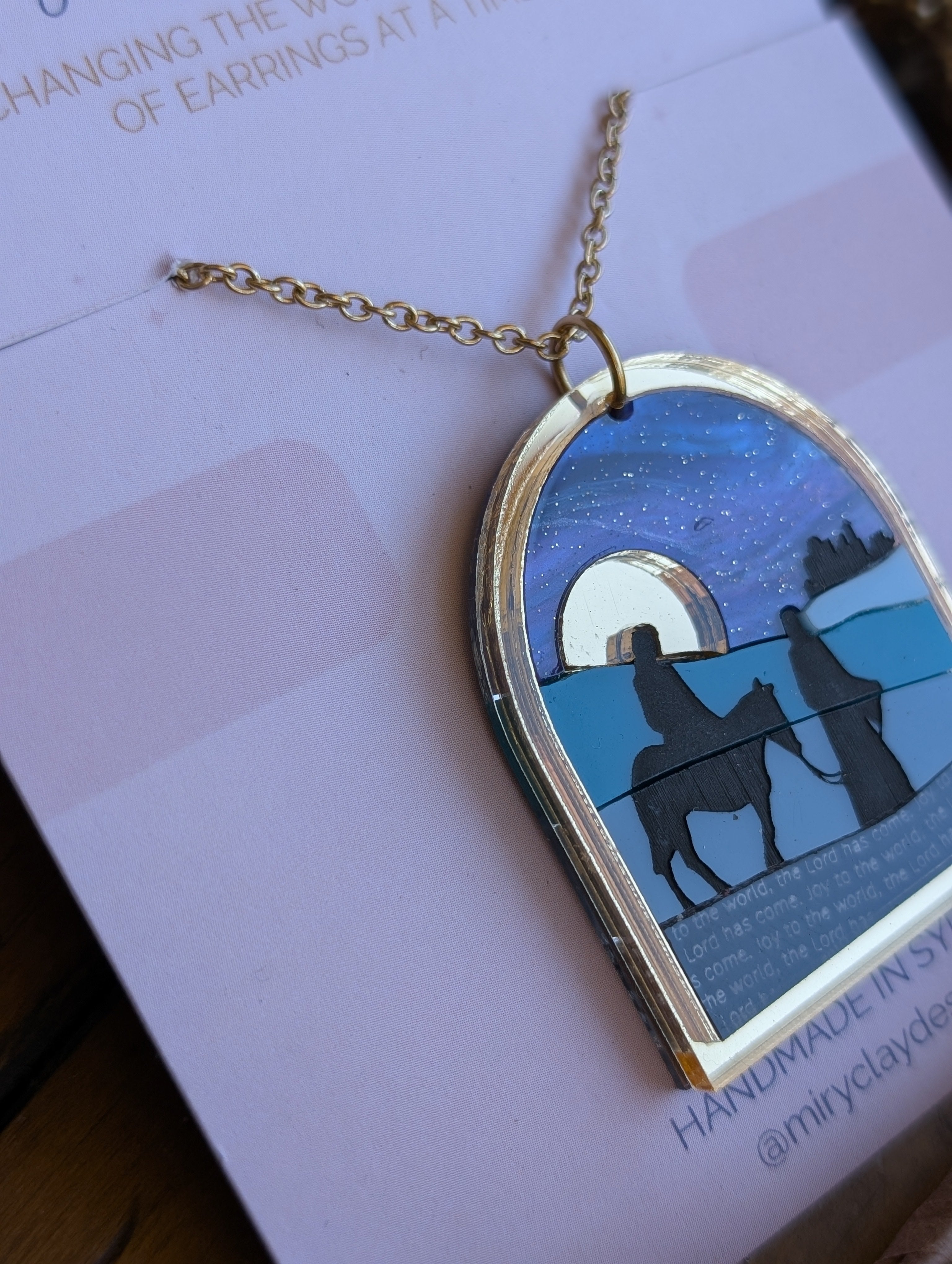 Joy to the World Necklace