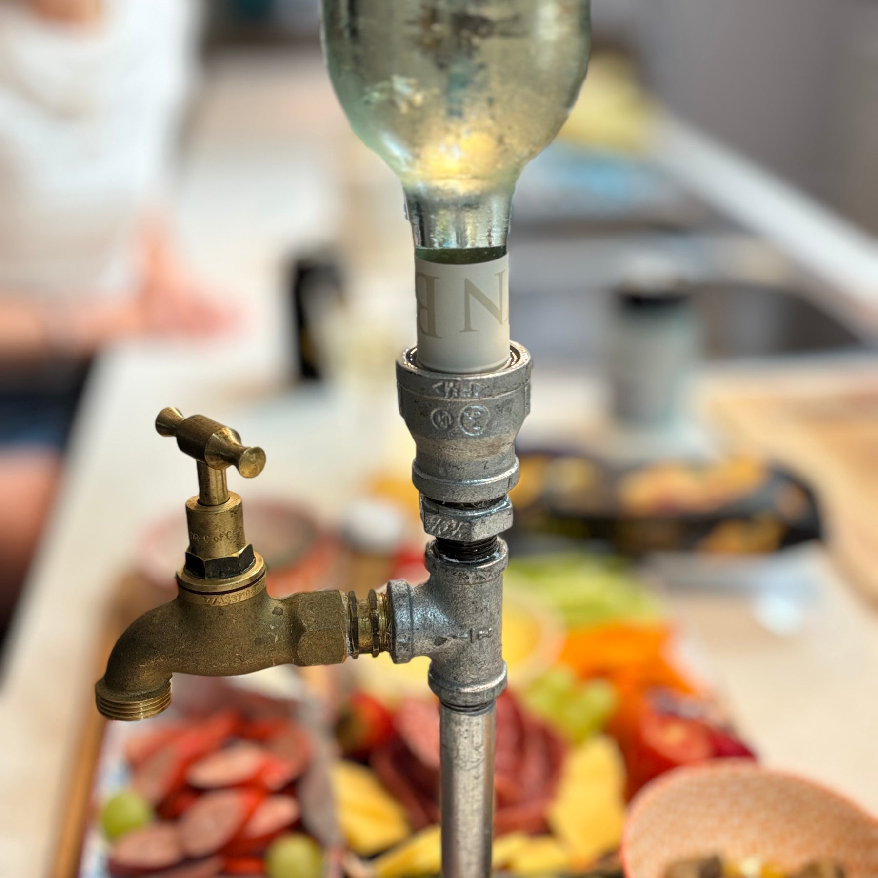 Wine On Tap Charcuterie Board