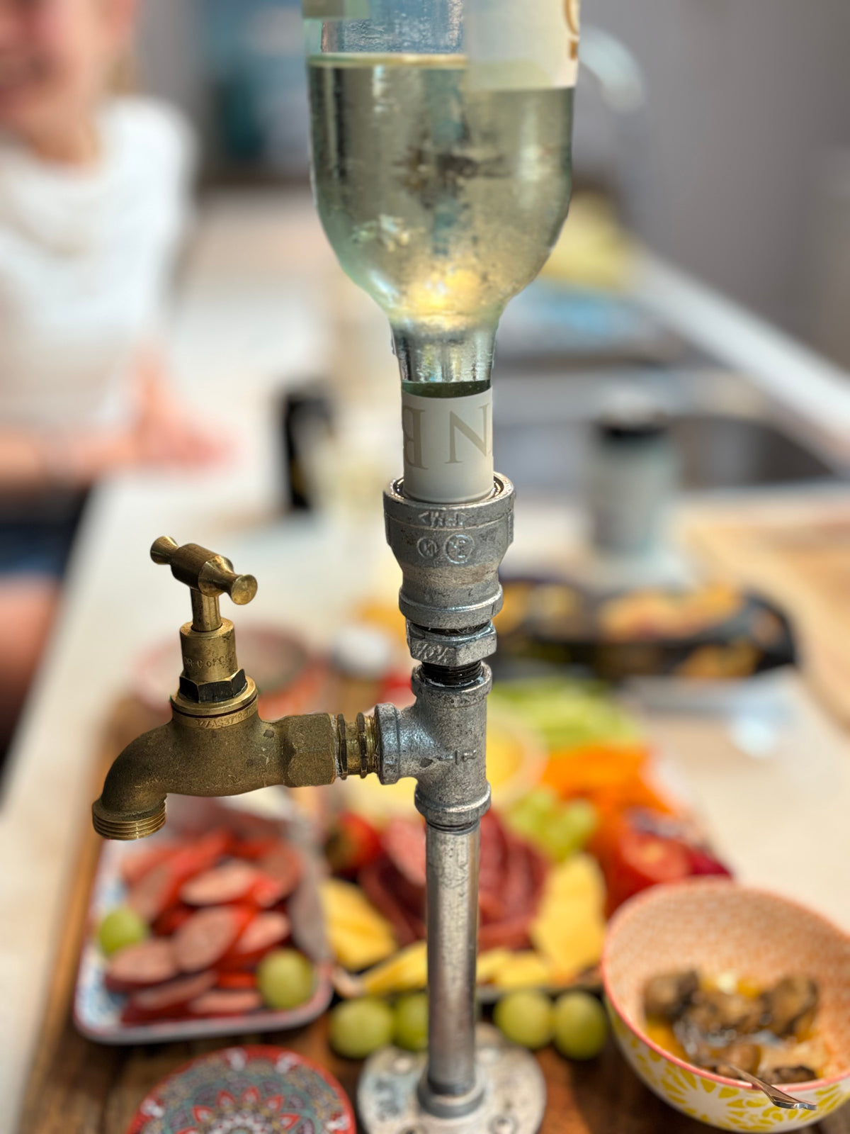 Wine On Tap Charcuterie Board