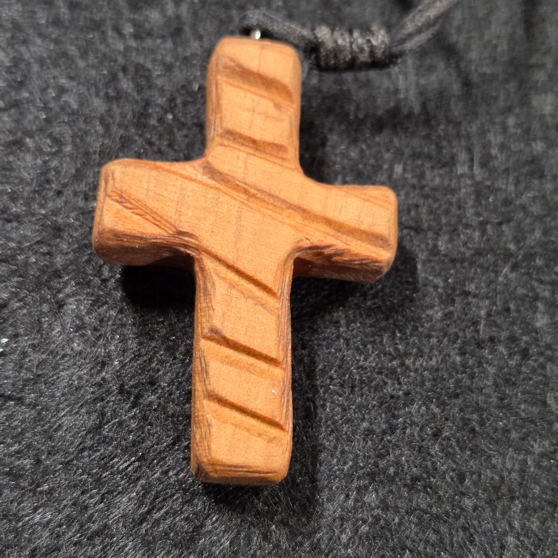 Eucalyptus Cross of Light – Handcrafted Timber Pendant
