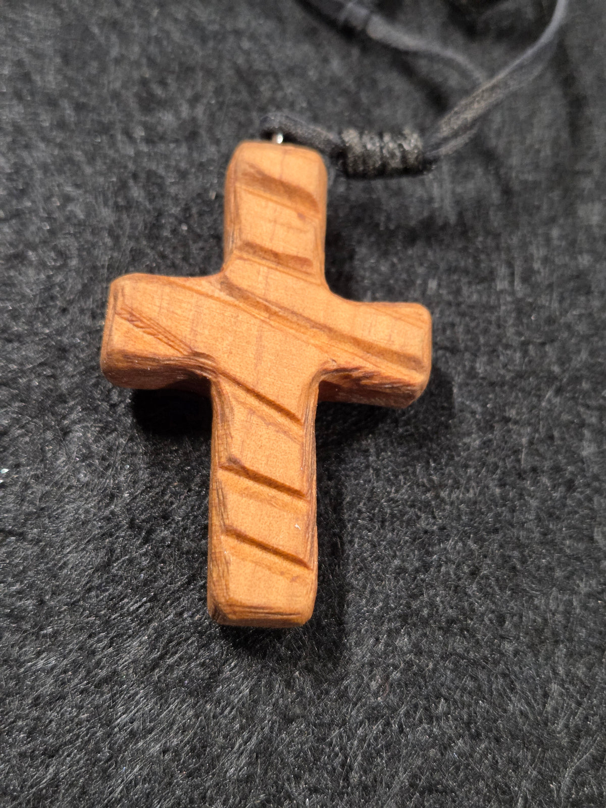 Eucalyptus Cross of Light – Handcrafted Timber Pendant