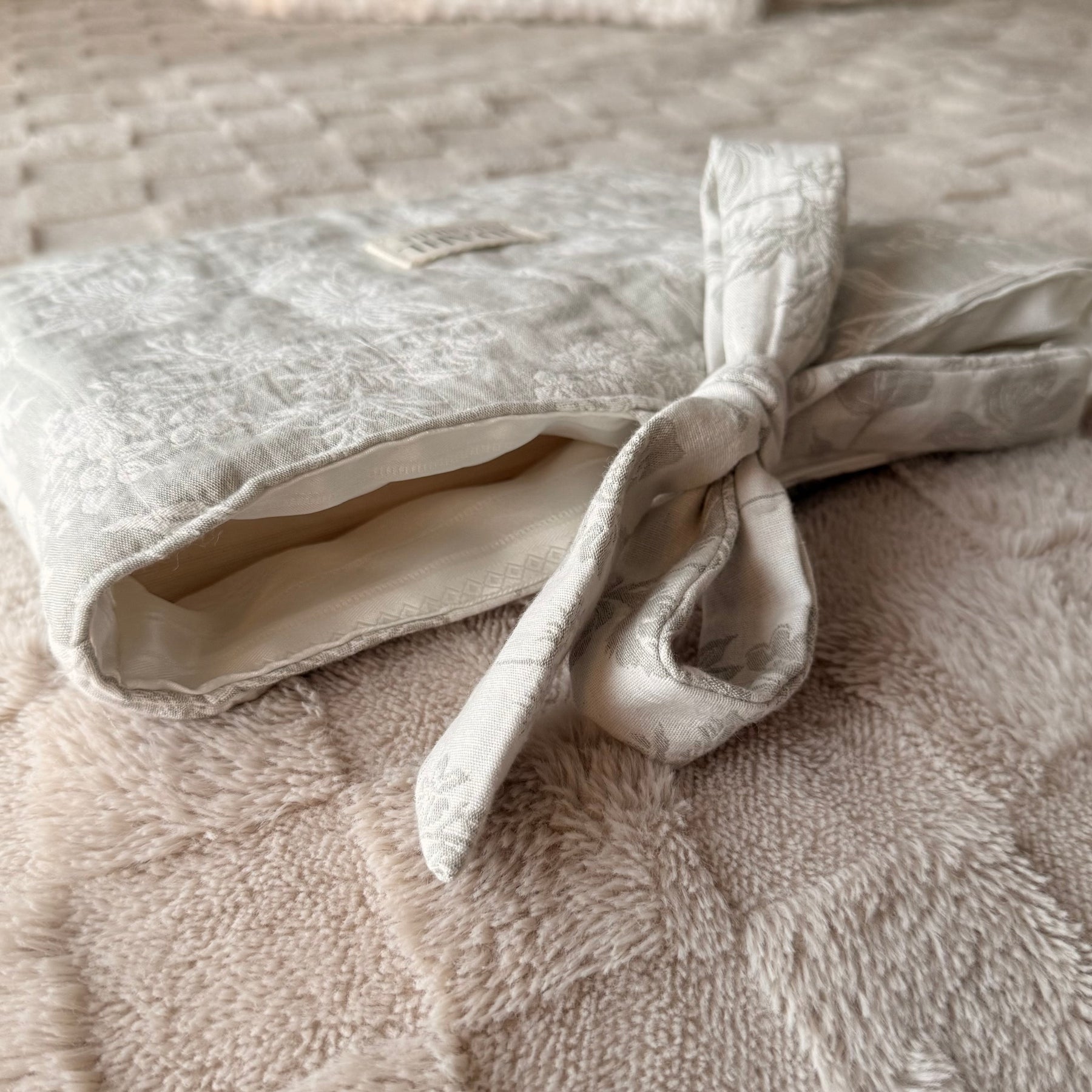 Handmade Floral Book Sleeve