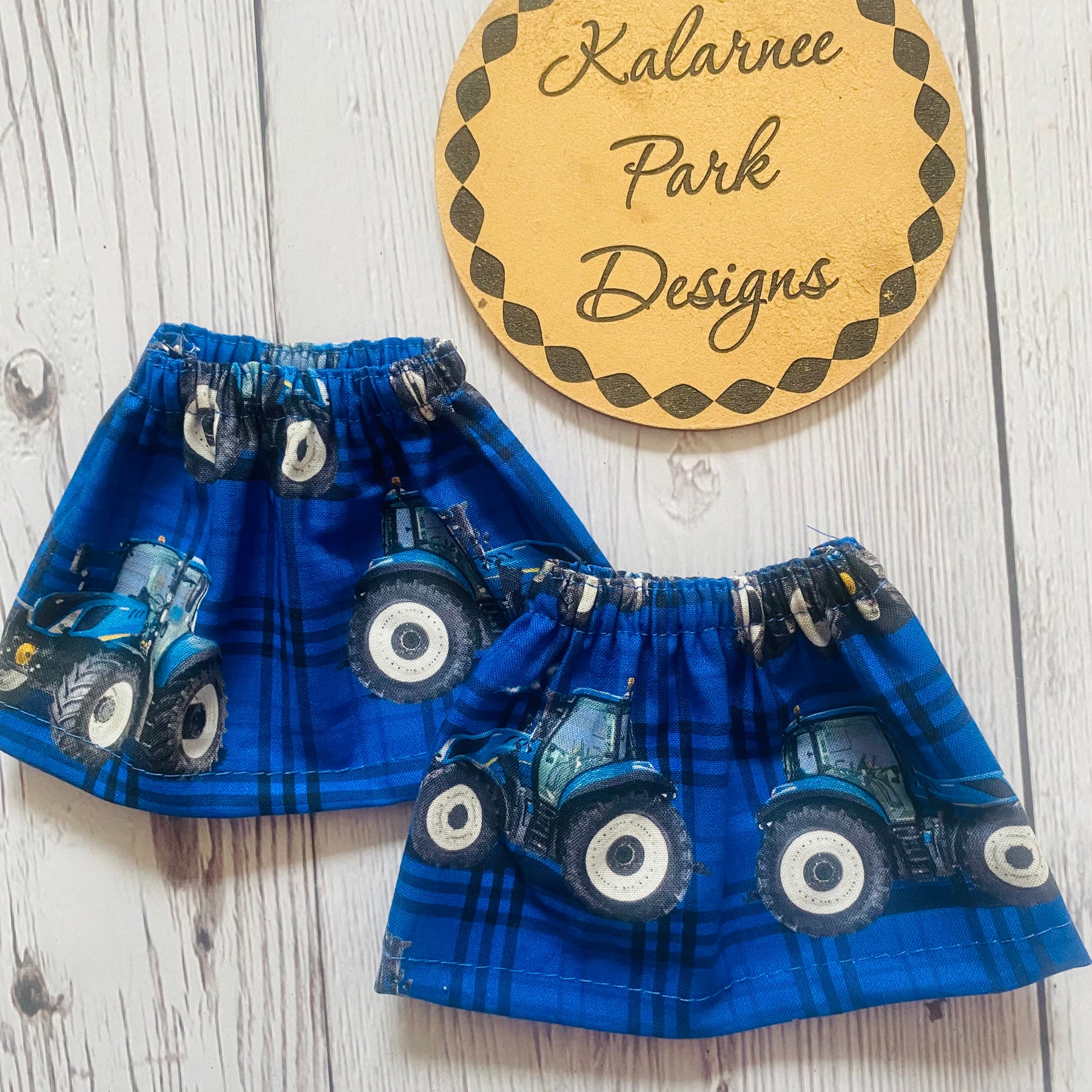 ''Blue Tractors" Kids Sock Savers