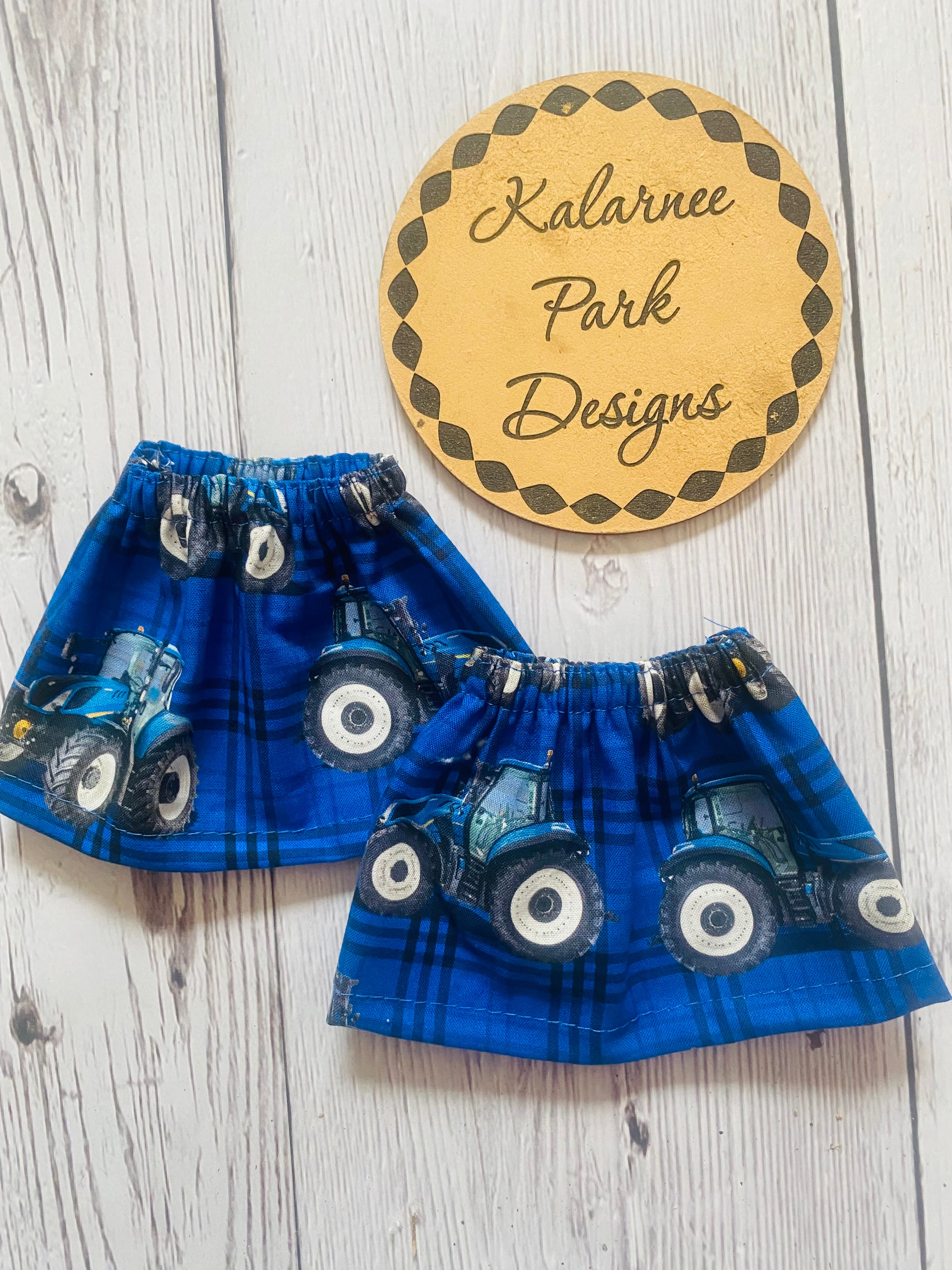 ''Blue Tractors" Kids Sock Savers