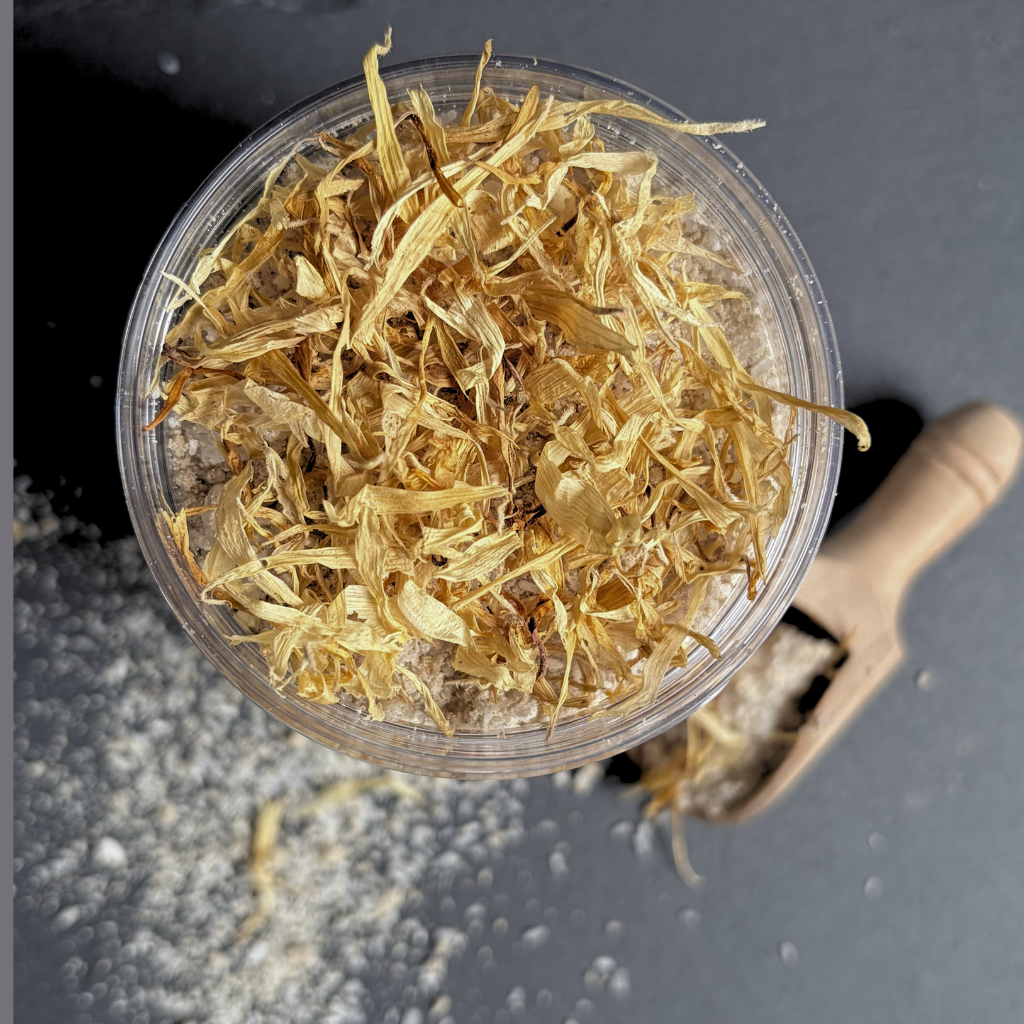 Sacred Embrace Bath Soak | Sandalwood, Frankincense & Mineral Bath Salts