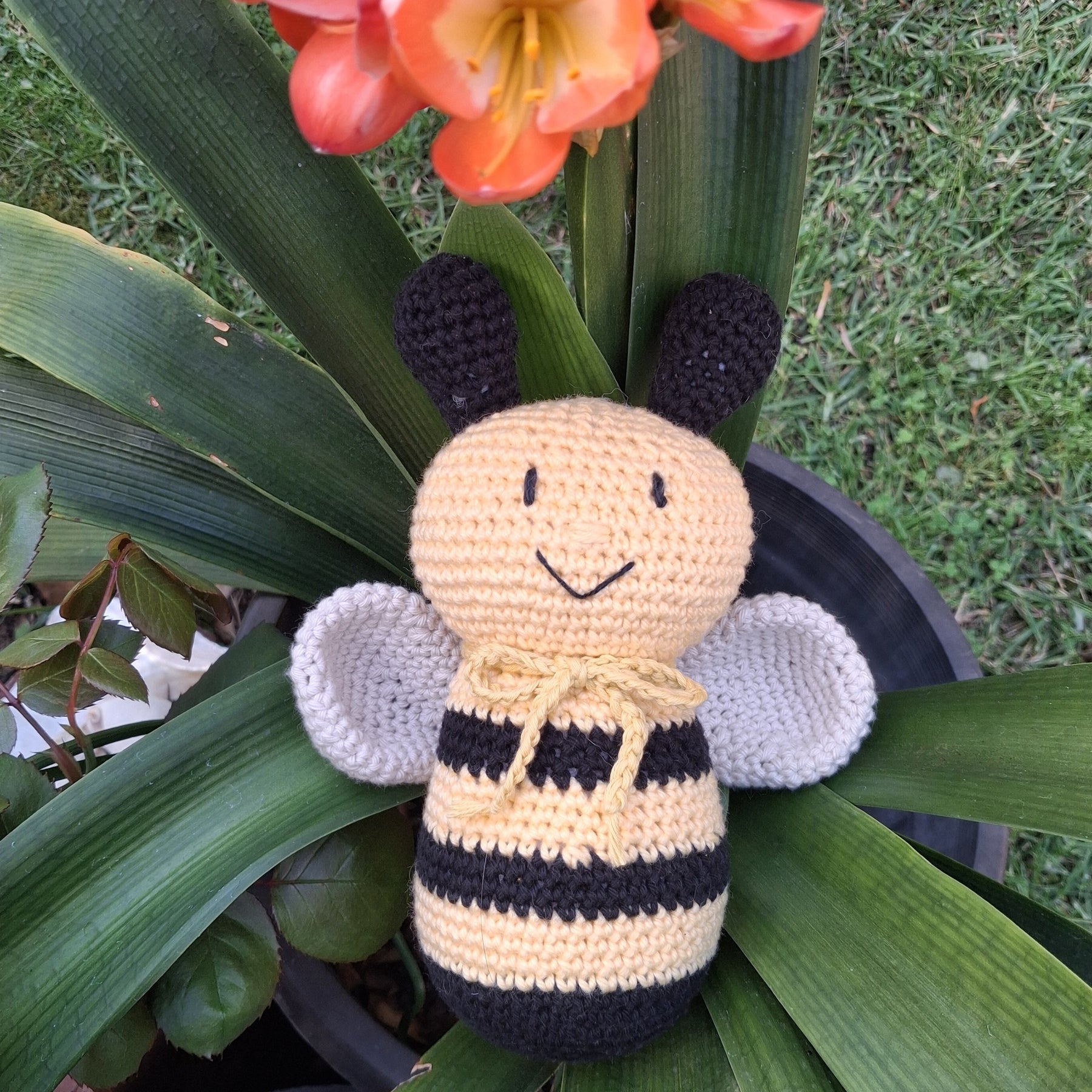 Handmade Crochet Bee - Cotton