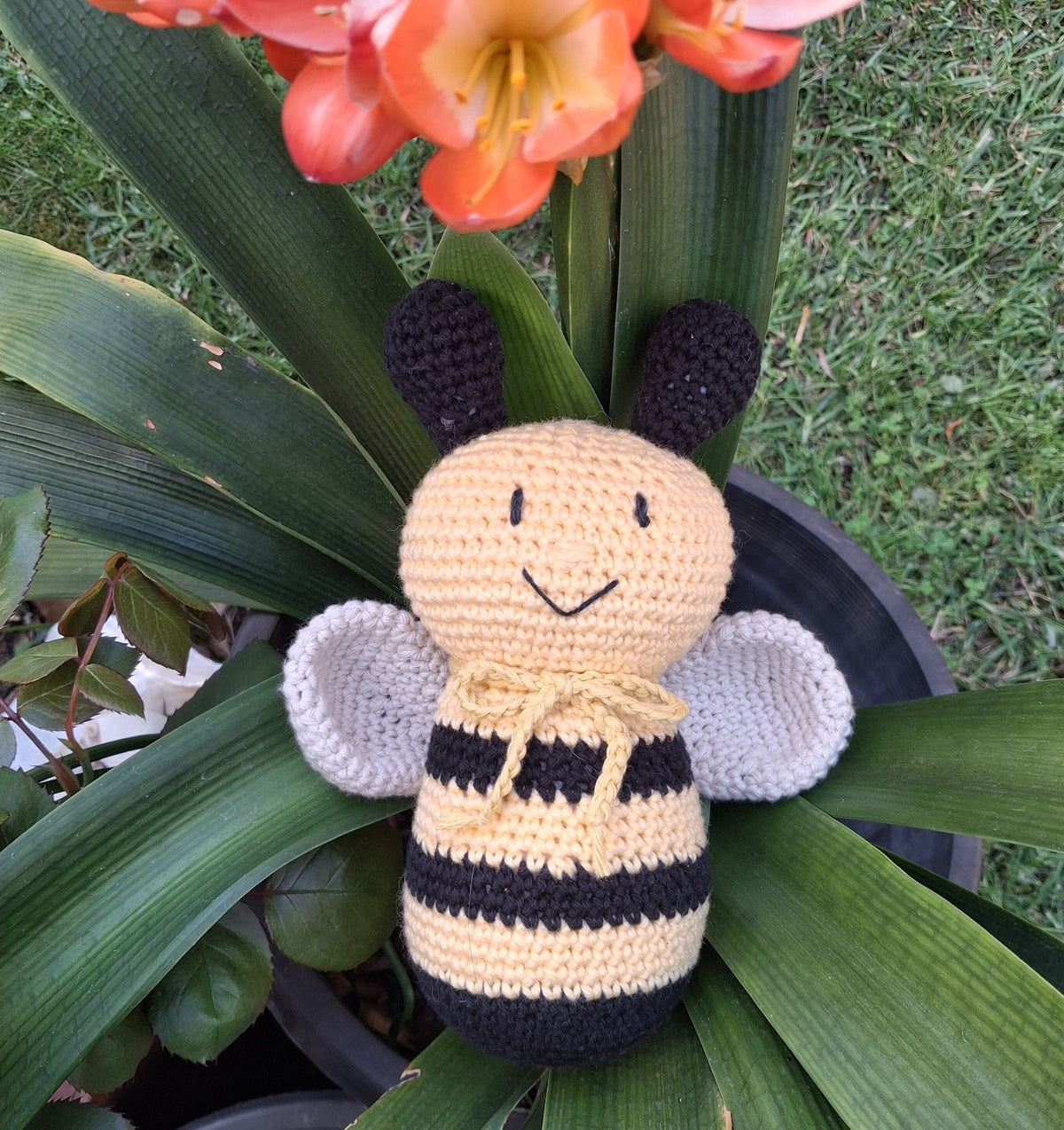 Handmade Crochet Bee - Cotton