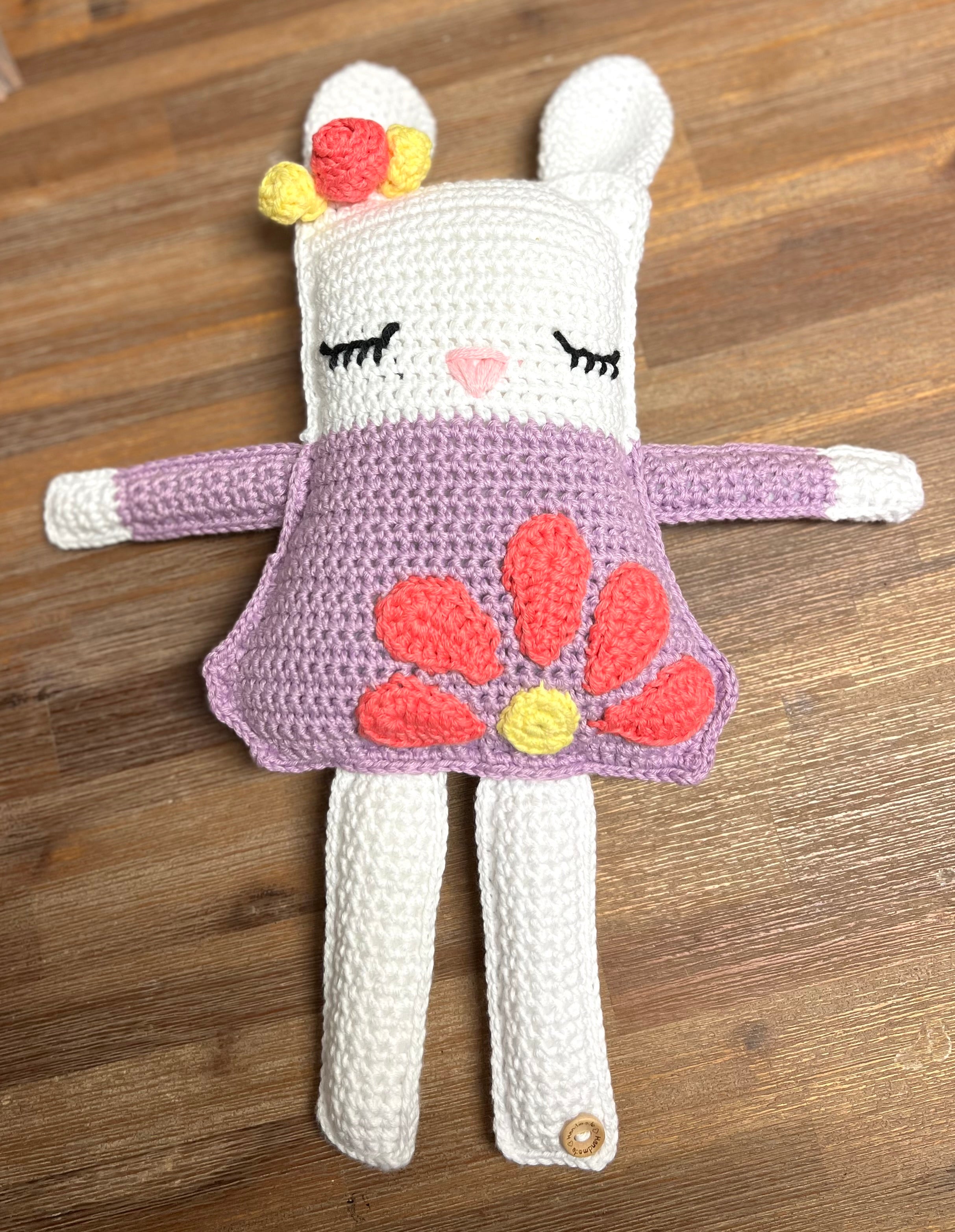 Crochet Ragdoll Bunny