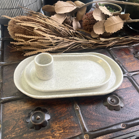 Three-Piece Ceramic Serving Set