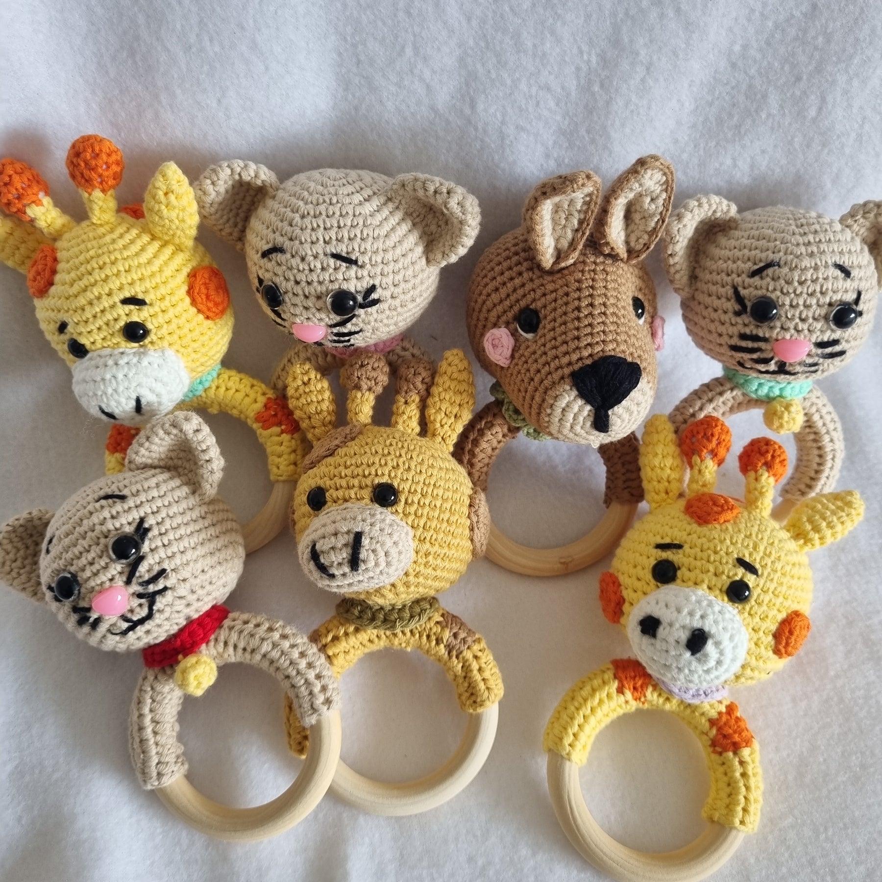 Handcrafted | Themed Rattles | various colours| Handmade - BB02