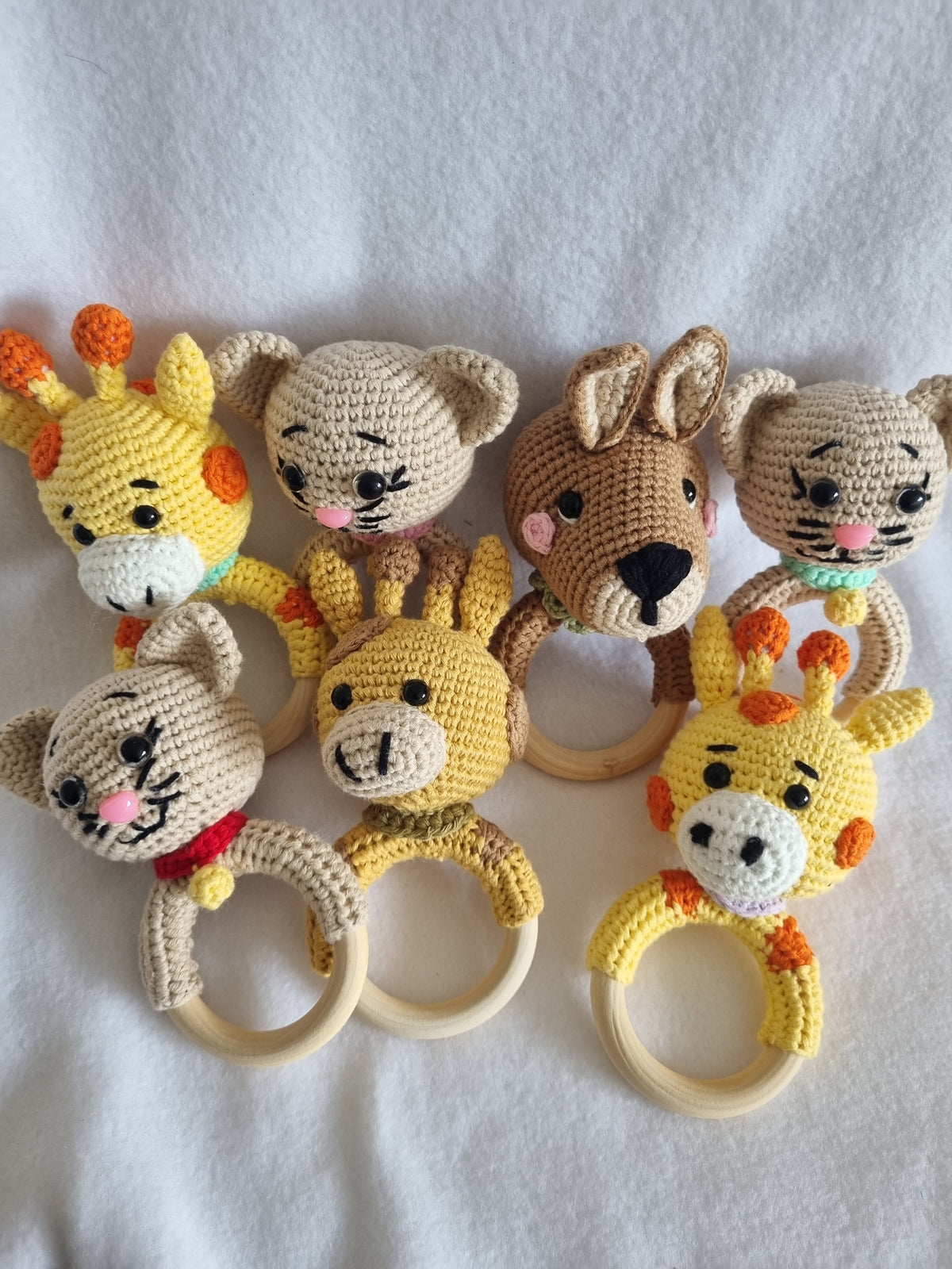 Handcrafted | Themed Rattles | various colours| Handmade - BB02