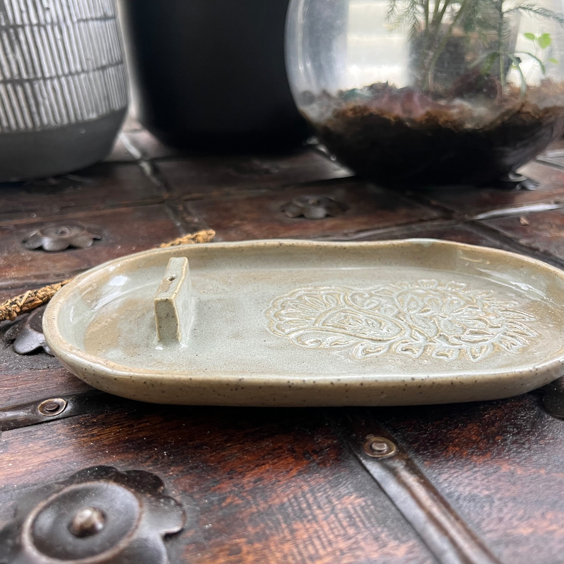 Oval Incense Holder