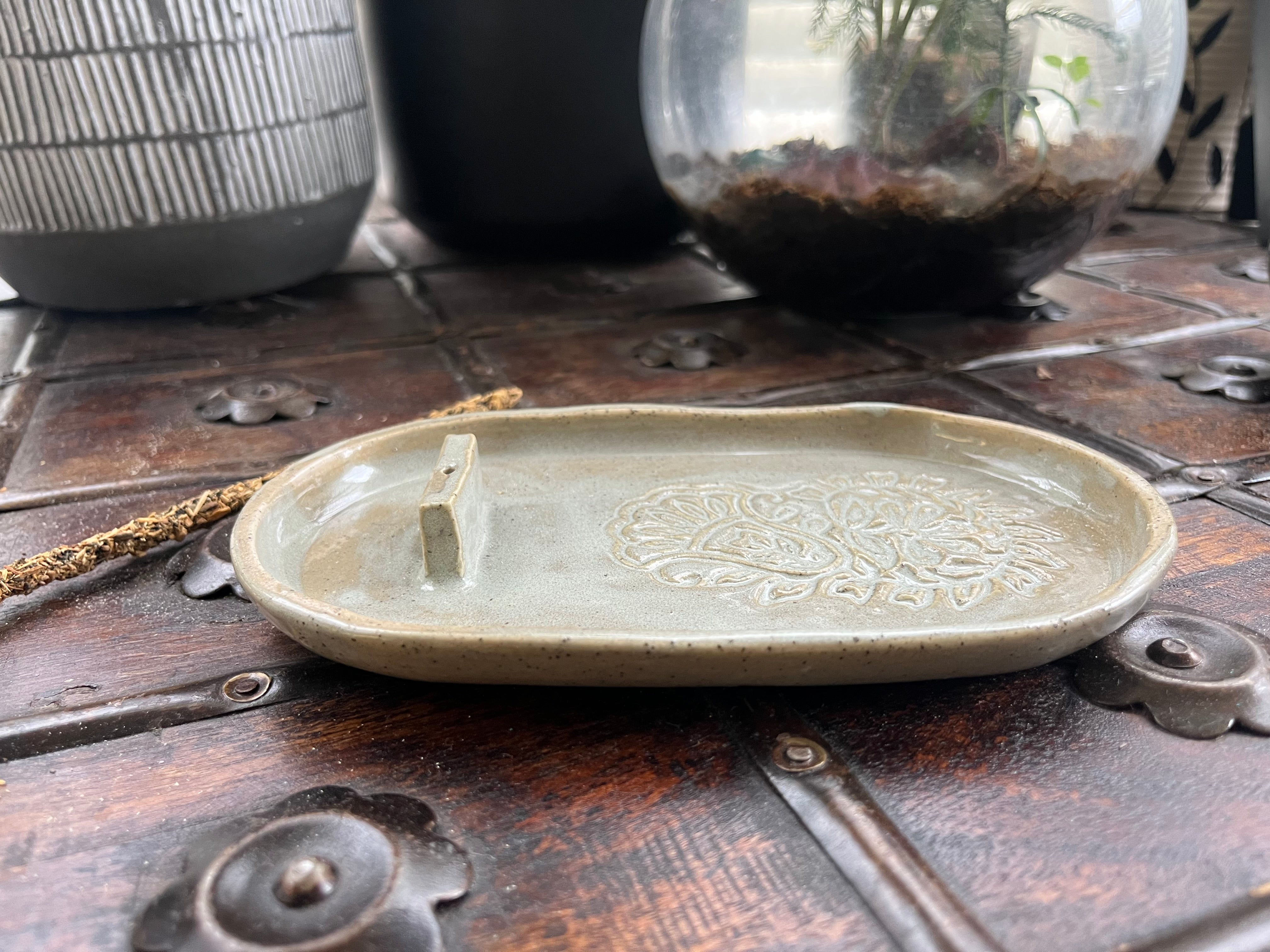 Oval Incense Holder