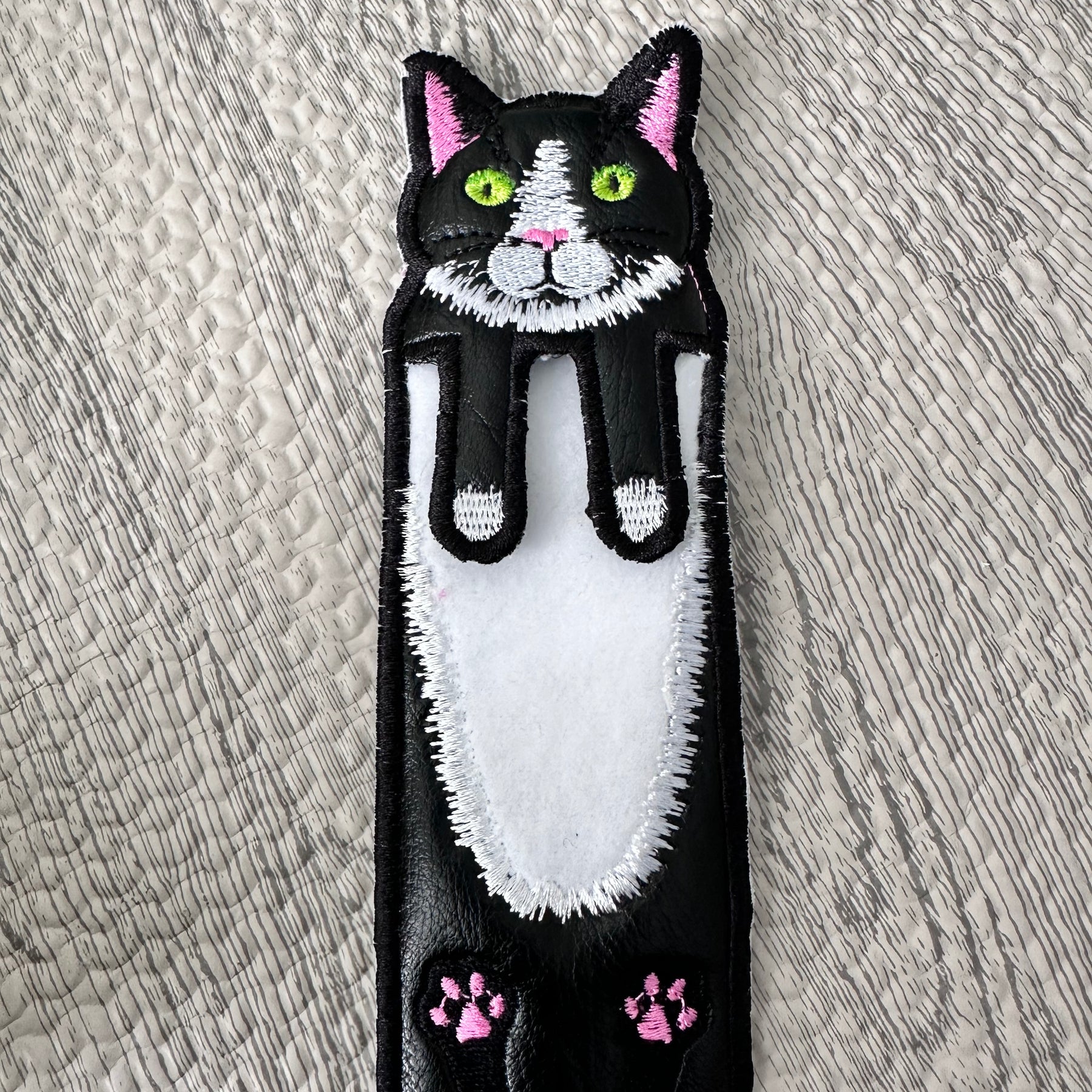 Black and White Cat Book mark