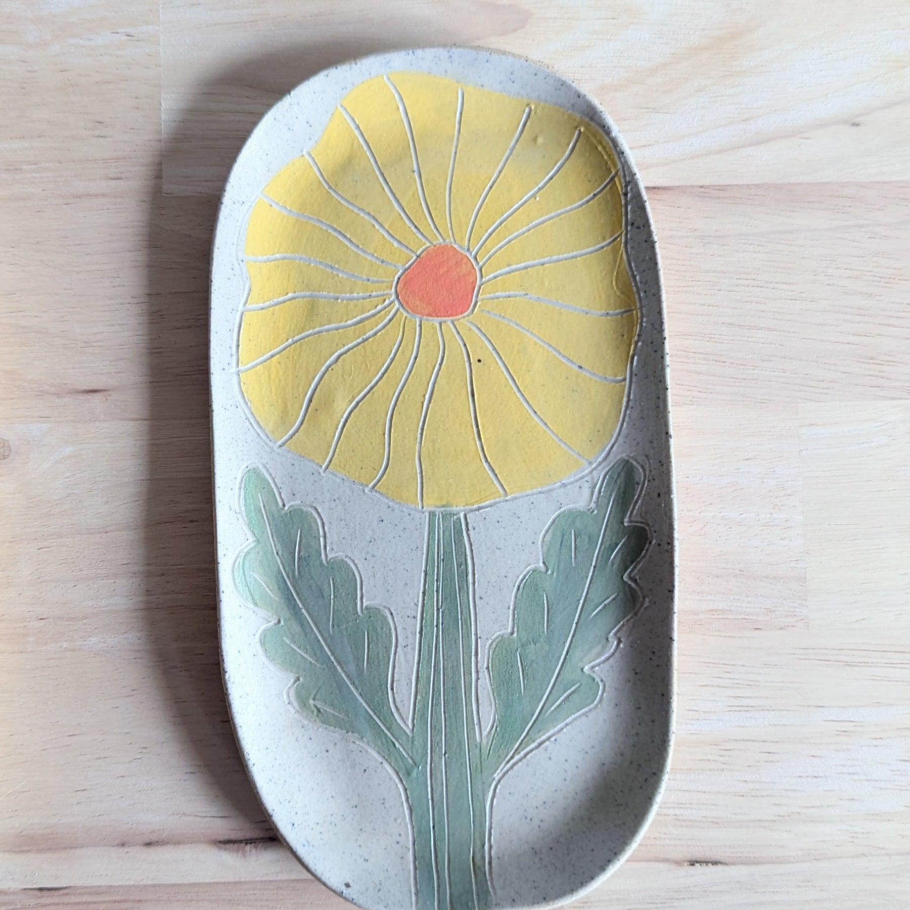 Handmade Ceramic Dish Oblong