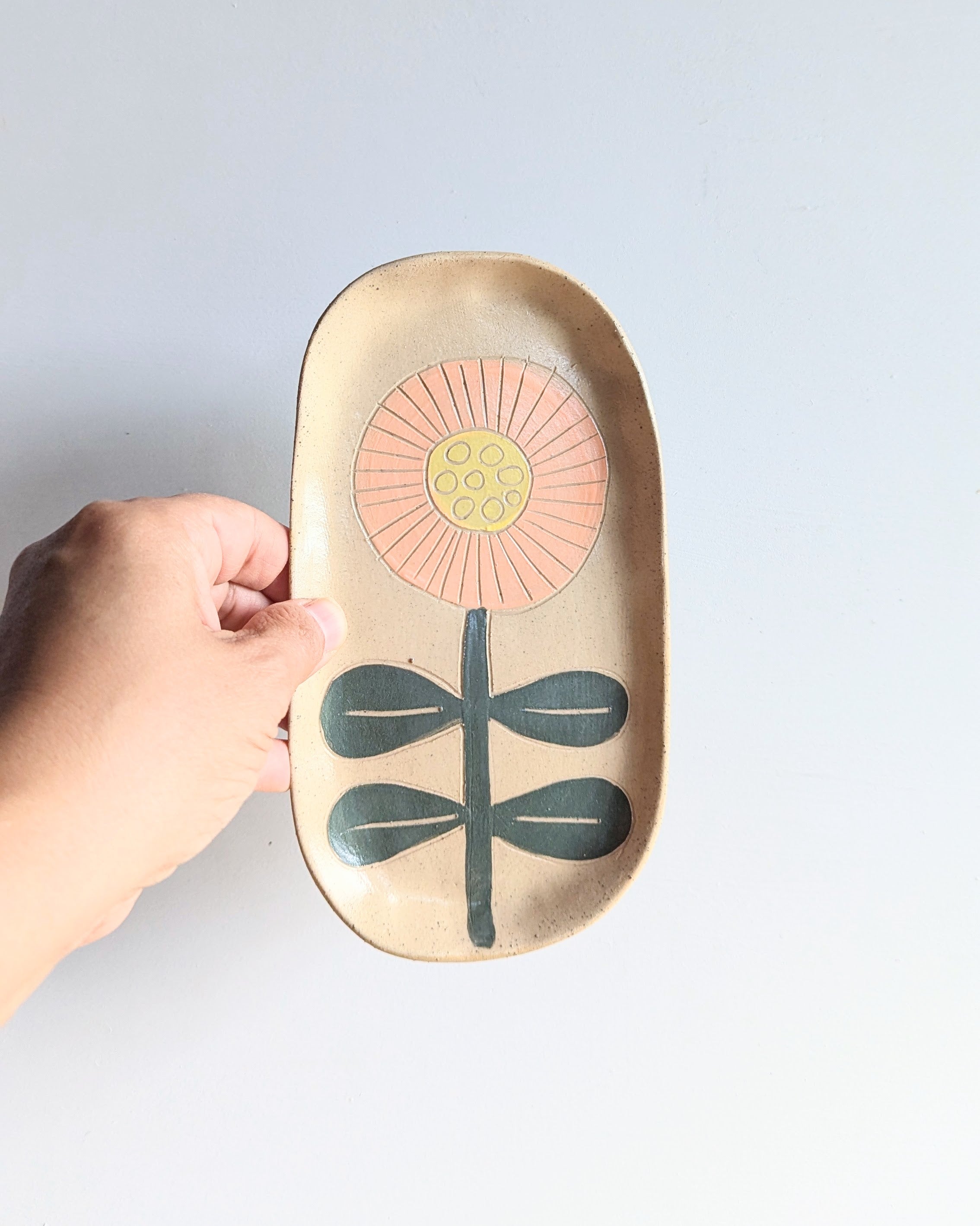 Handmade Ceramic Dish Oblong