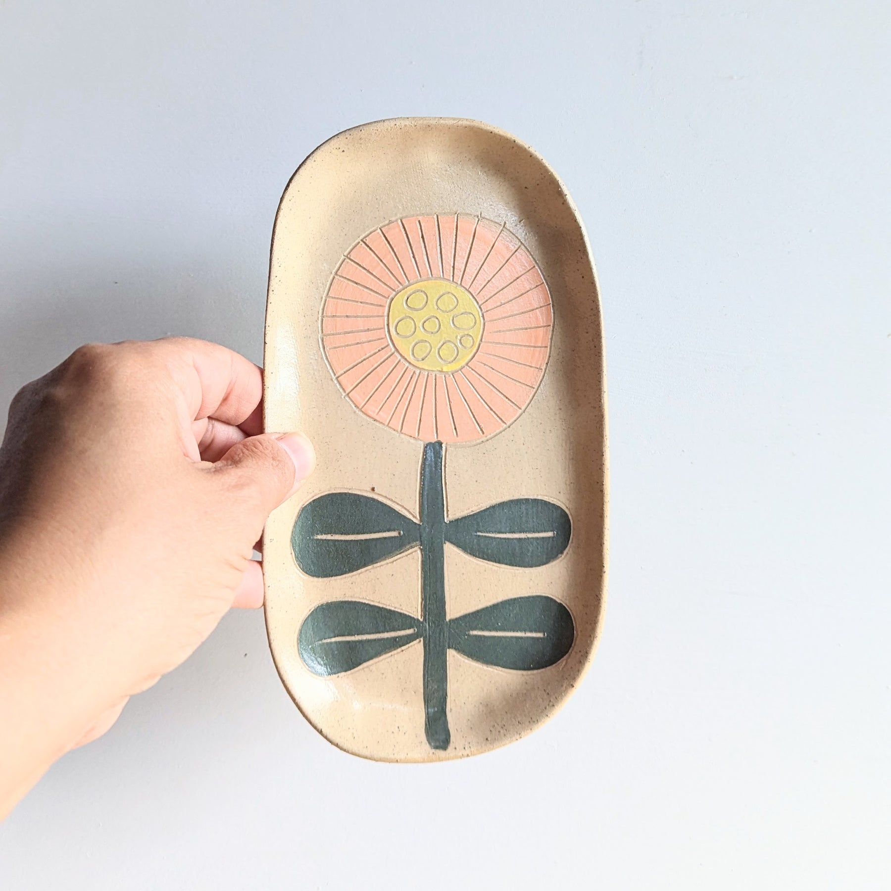Handmade Ceramic Dish Oblong