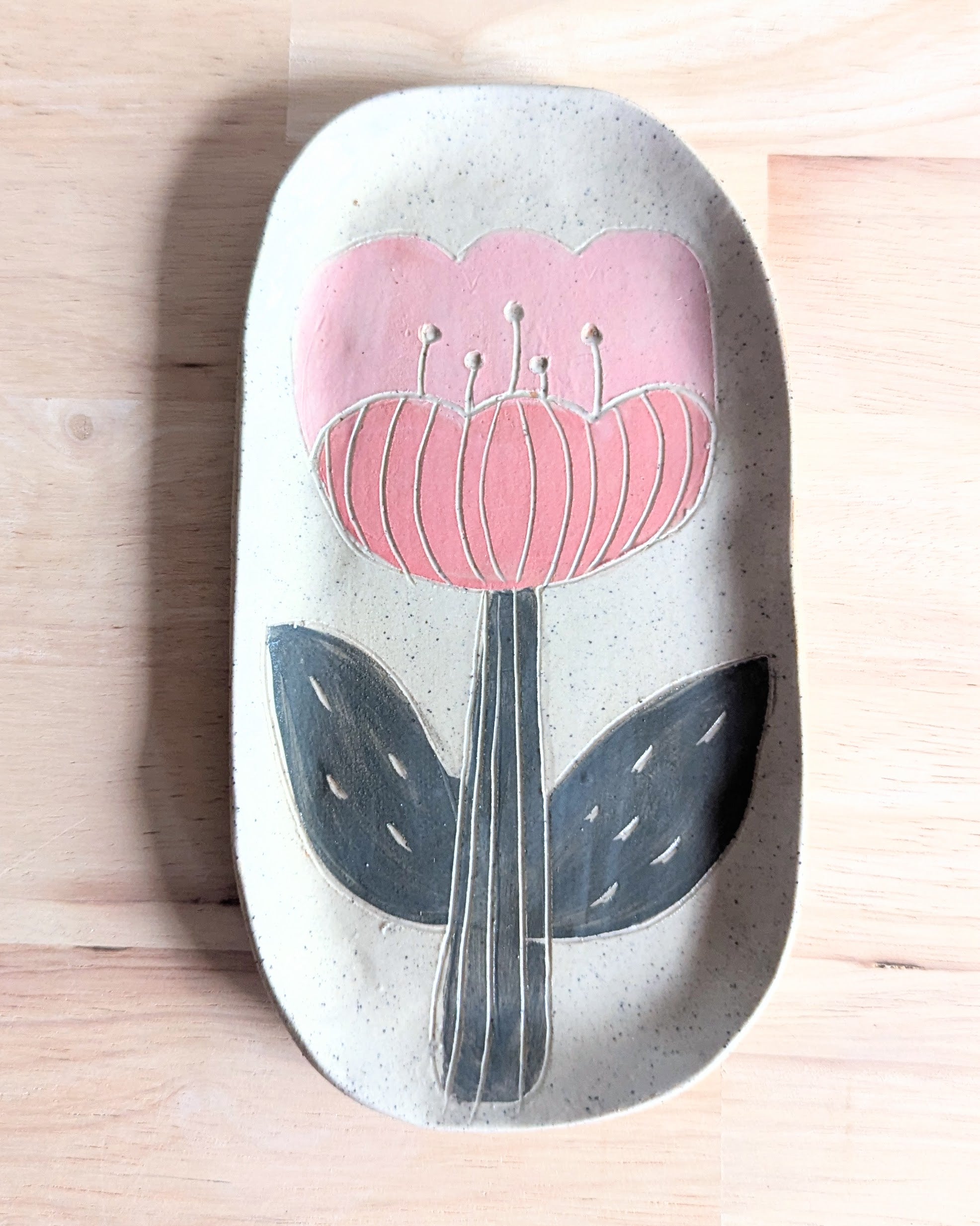 Handmade Ceramic Dish Oblong
