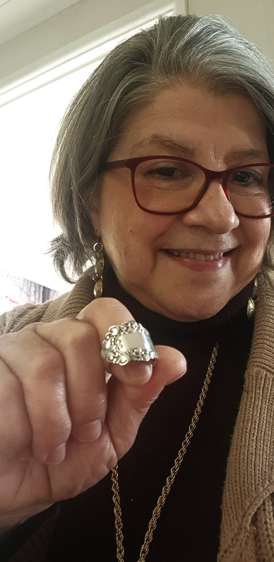 Petty Silver Rings. Ring 1 #694AM/R + Ring 2#695AM/R