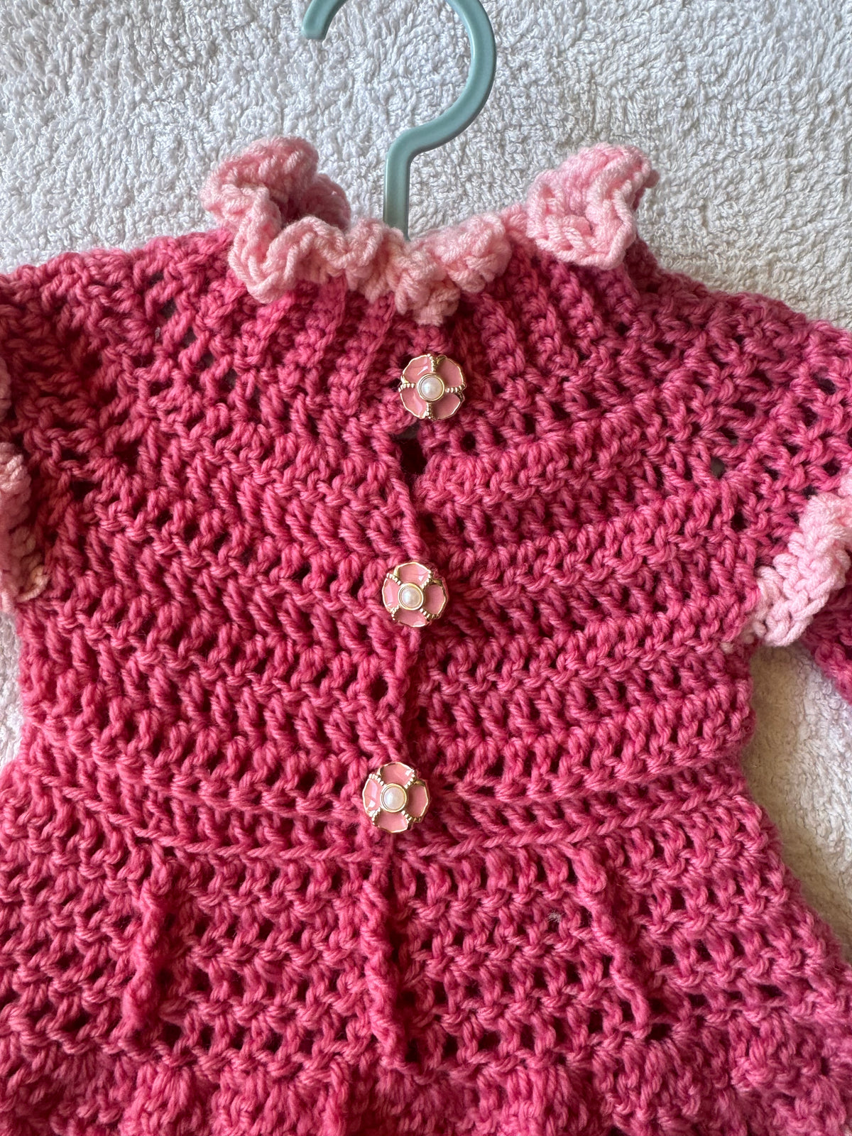 Pink Long Sleeve Size 000 Dress