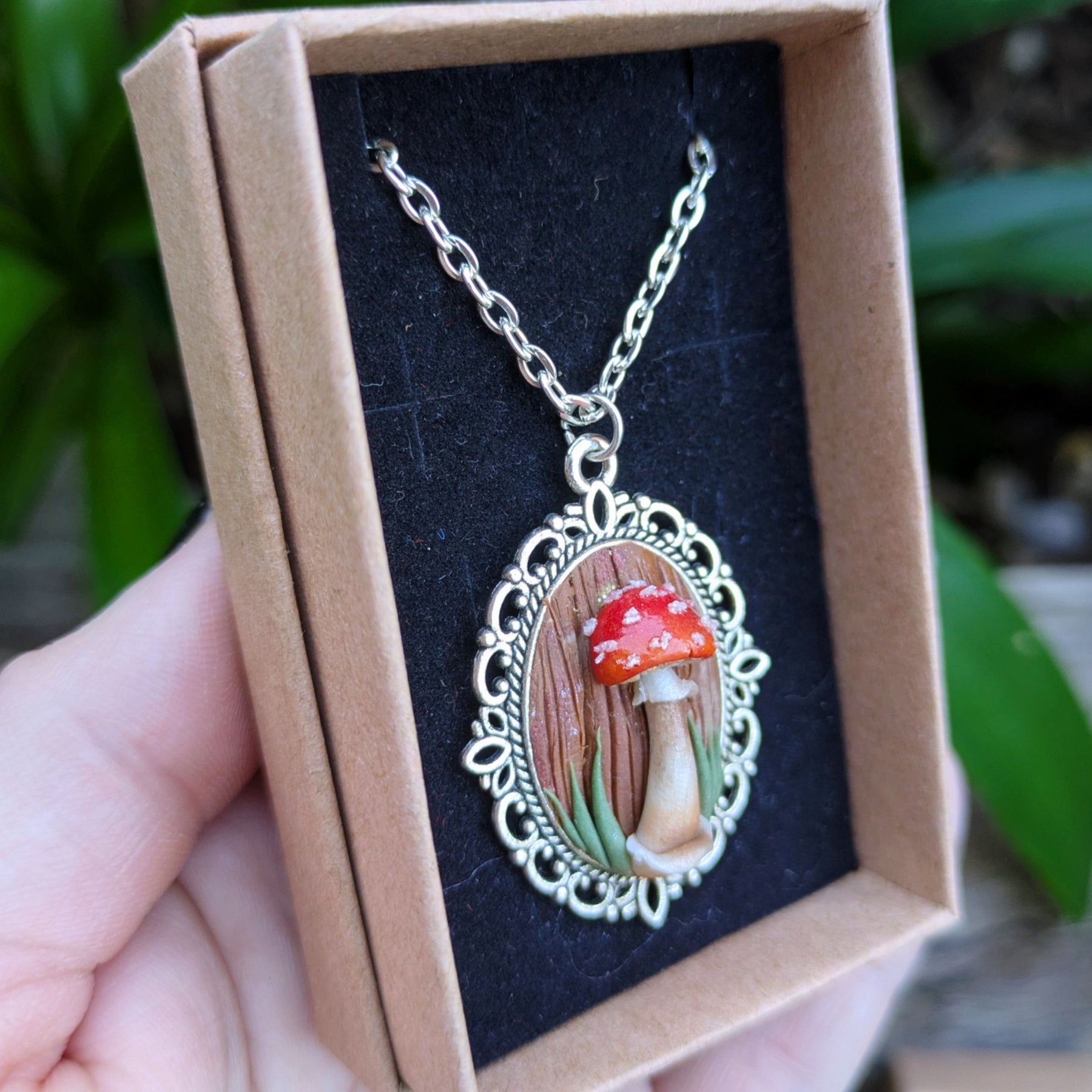 Mushroom Pendants