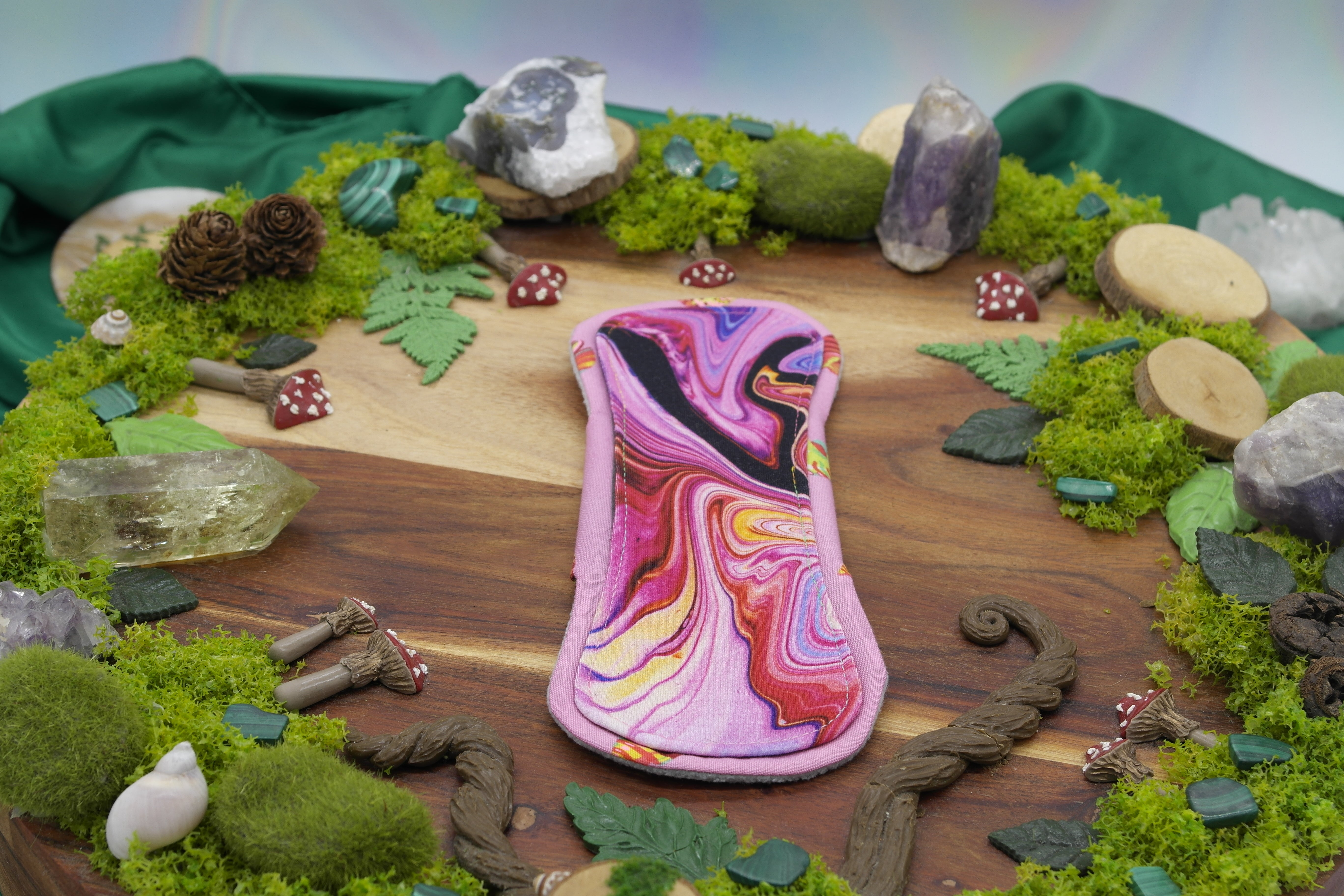 Eco-friendly reusable cloth pad 8" Moderate - She sells seashells