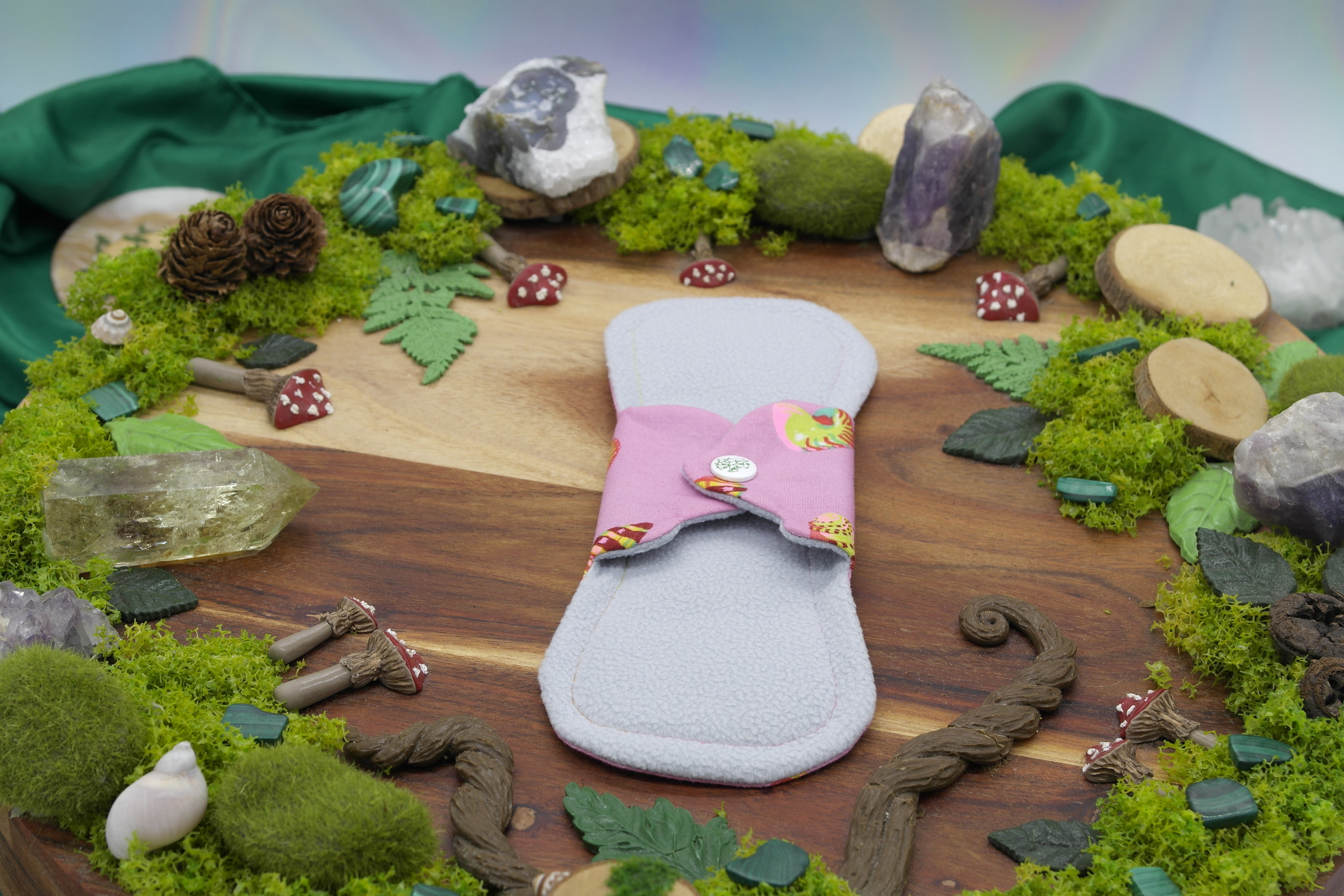 Eco-friendly reusable cloth pad 8" Moderate - She sells seashells