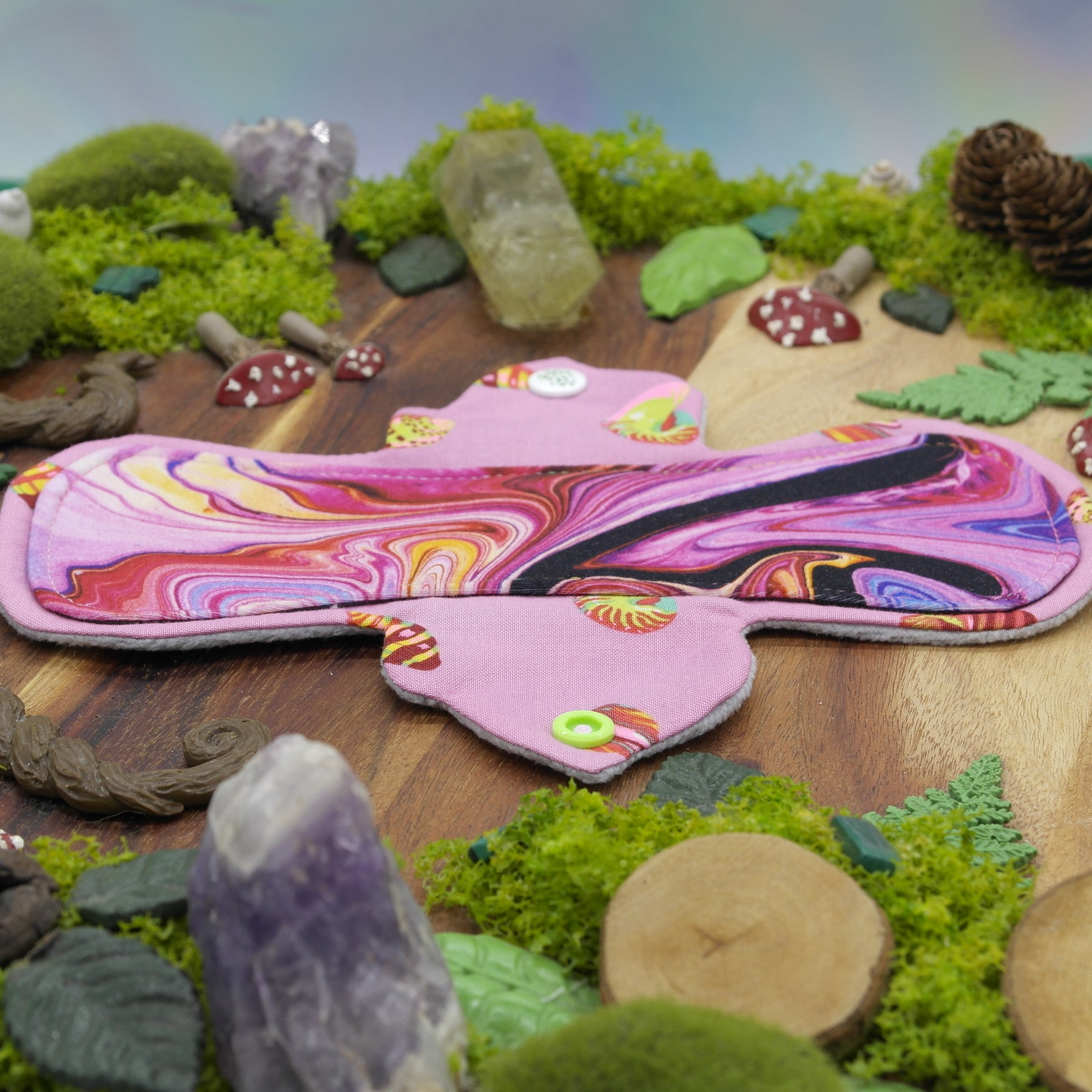 Eco-friendly reusable cloth pad 8" Moderate - She sells seashells