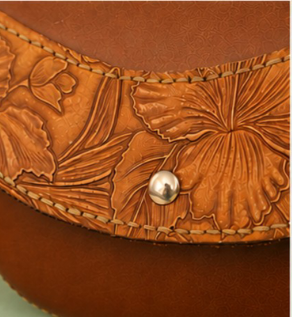 Floral Saddle Bag