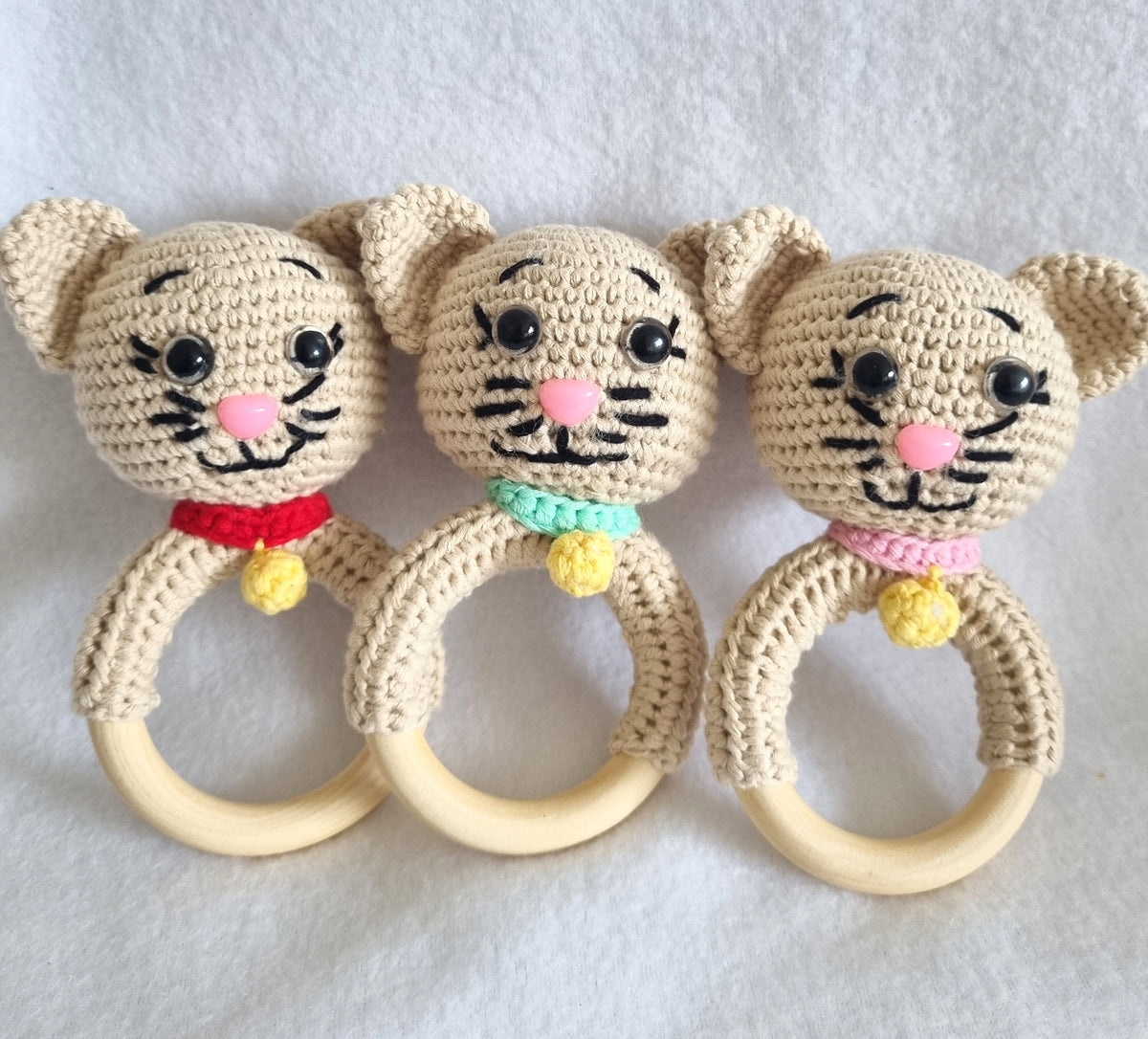 Handcrafted | Themed Rattles | various colours| Handmade - BB02