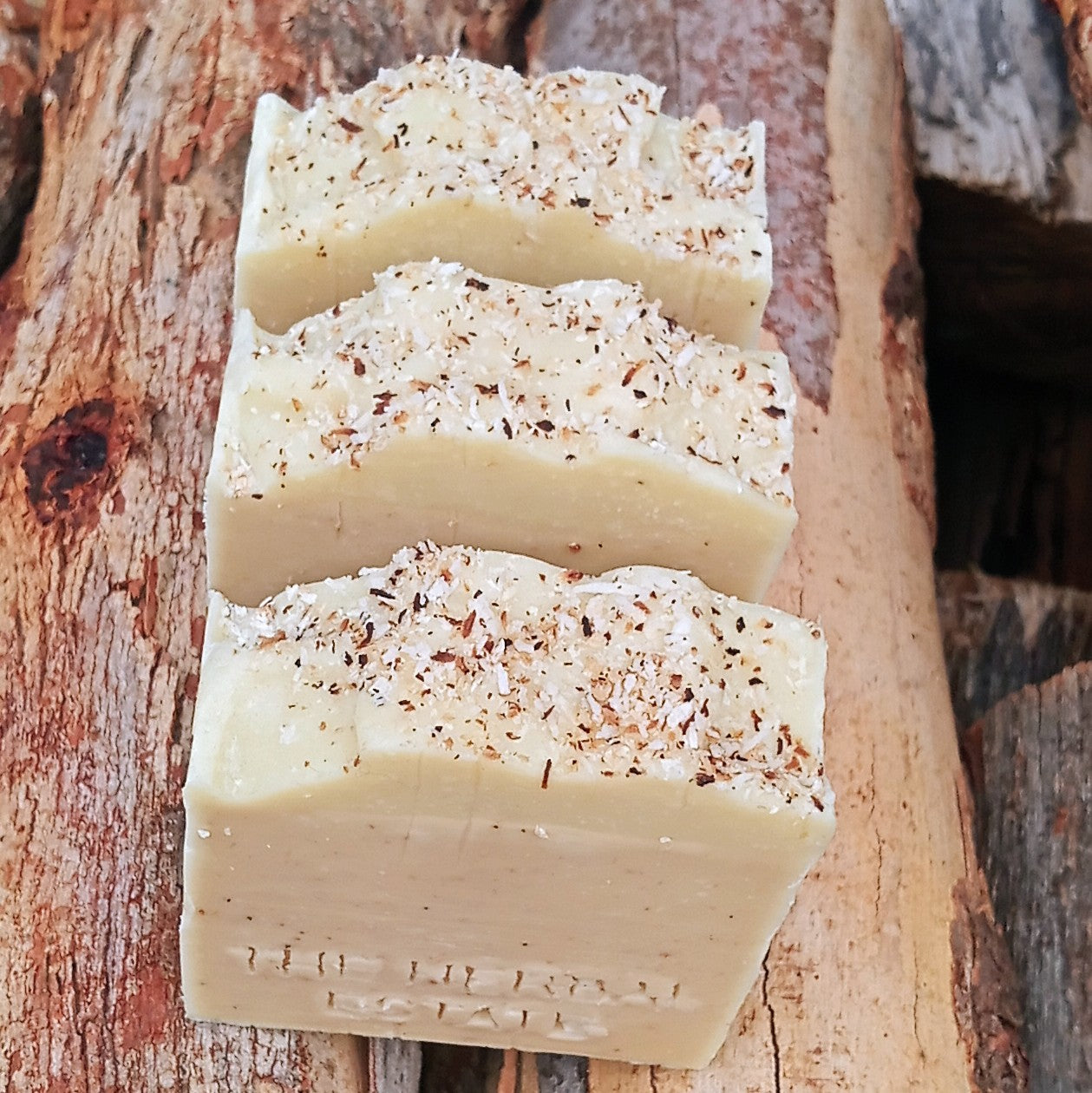 2 bars Coconut Body Bars | Cold Processed 120g each | Soothing and Moisturising
