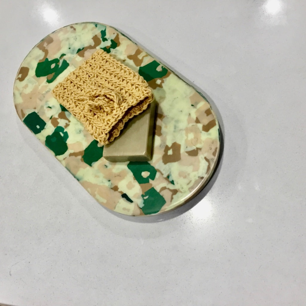 Crocheted Eco-Friendly Bathroom Collection - Soap Sock