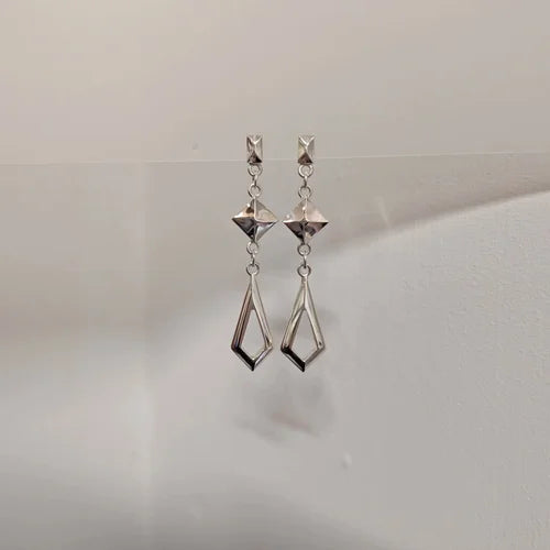 faceted rectangle, square and kite studs