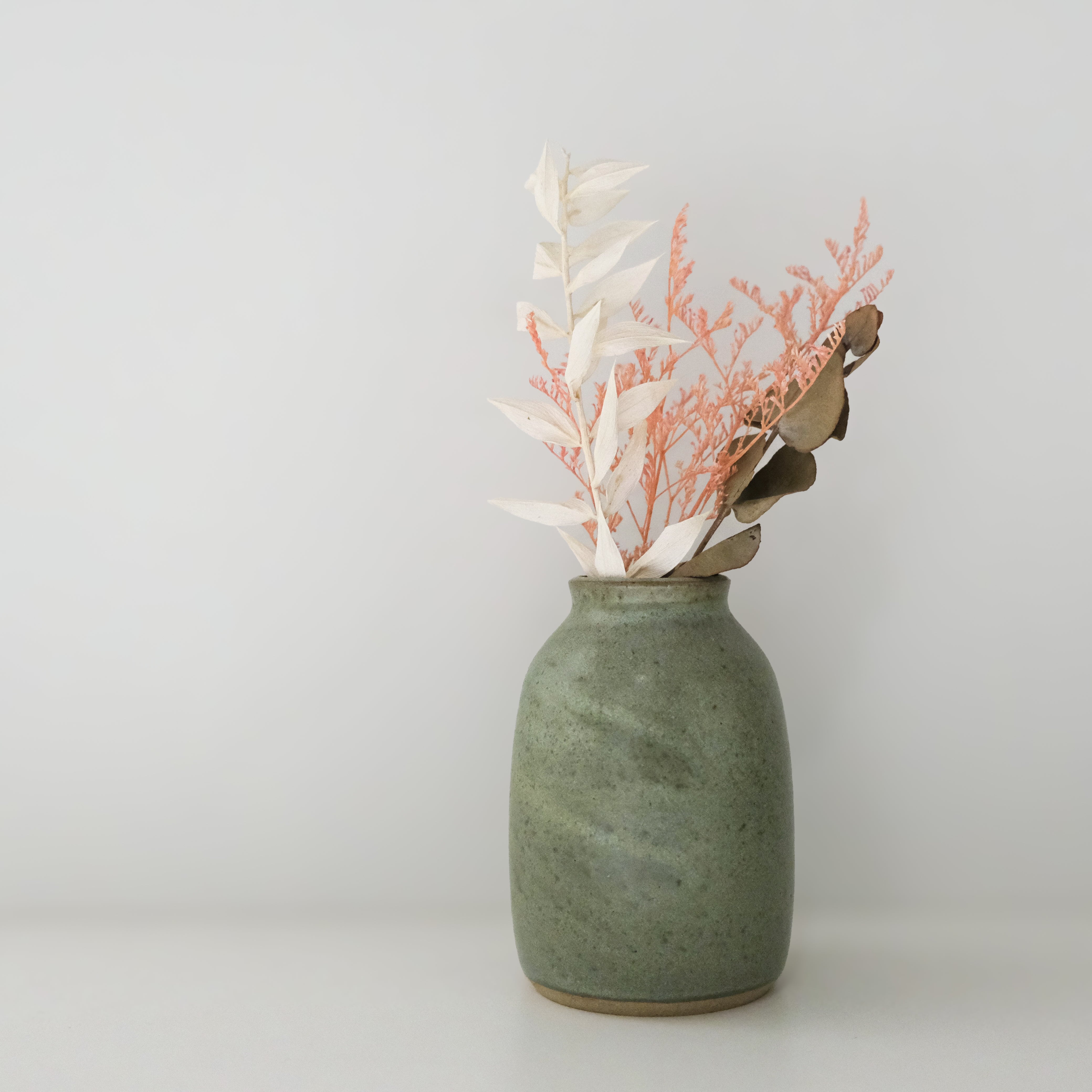 Green Bud Vase