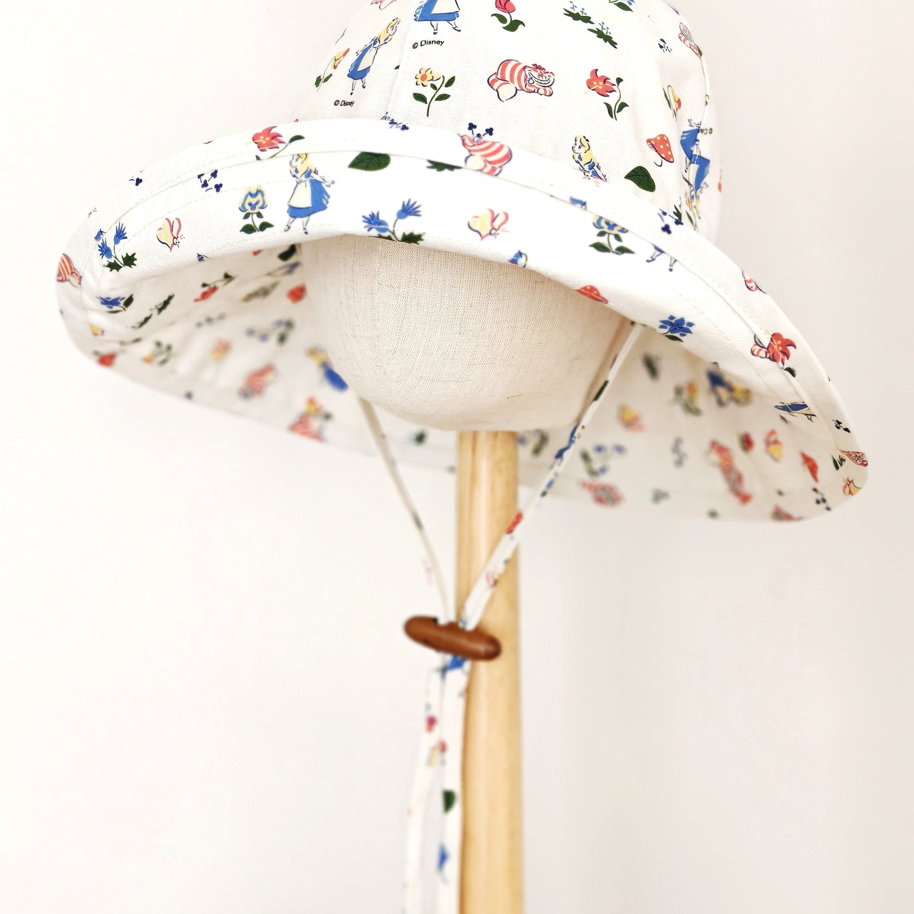Kids Wide Brim Cotton Summer Sun Hat, Alice Summer Sun Hat