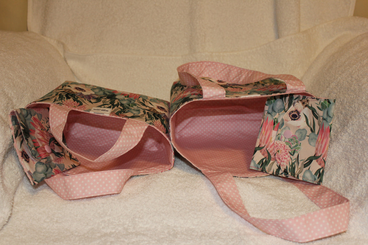 KING PROTEA & DAHLIA´S - TINY TOT´S TOTE BAG RANGE